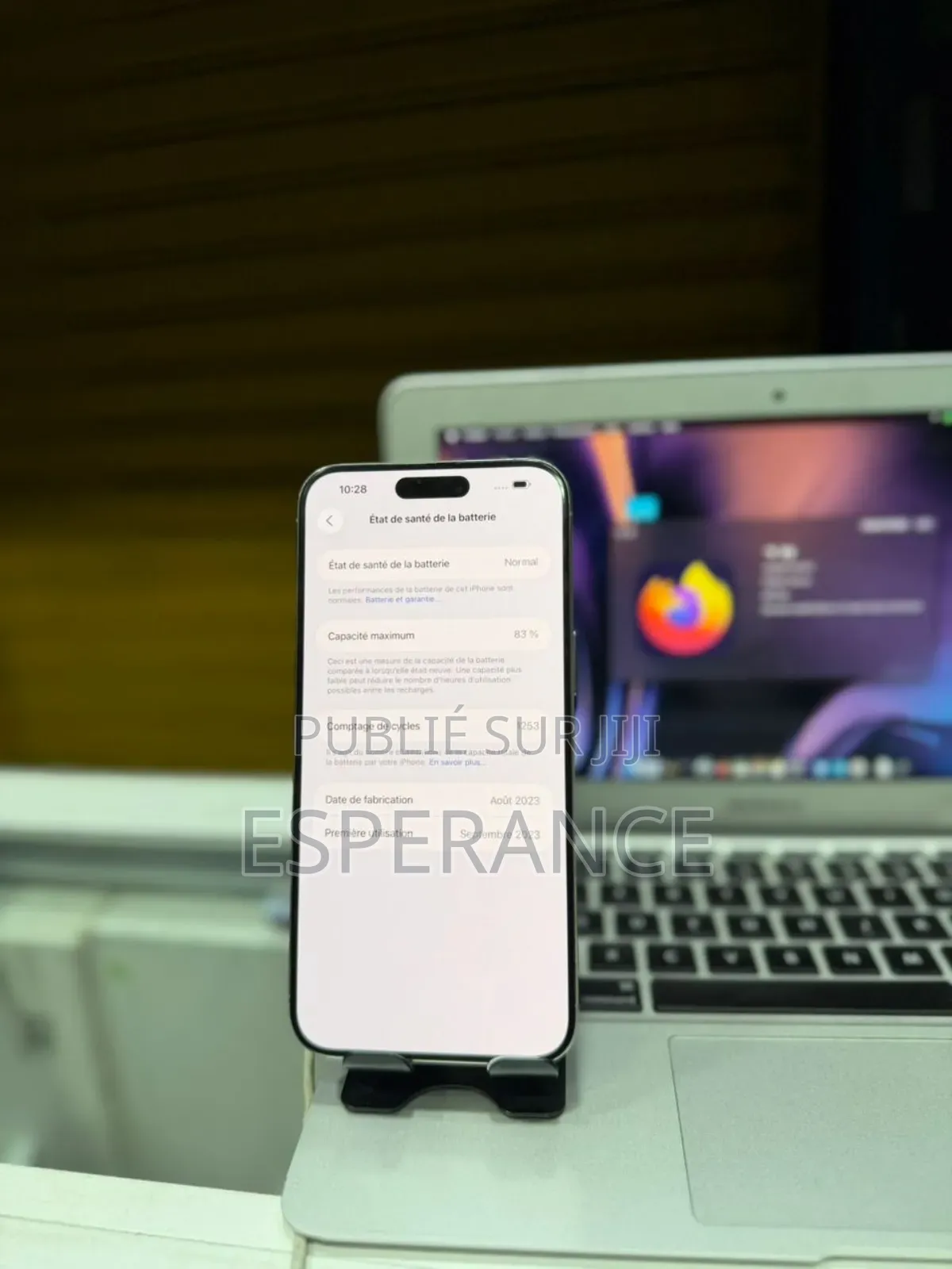 Apple iPhone 15 Pro Max 256 GB Blanc