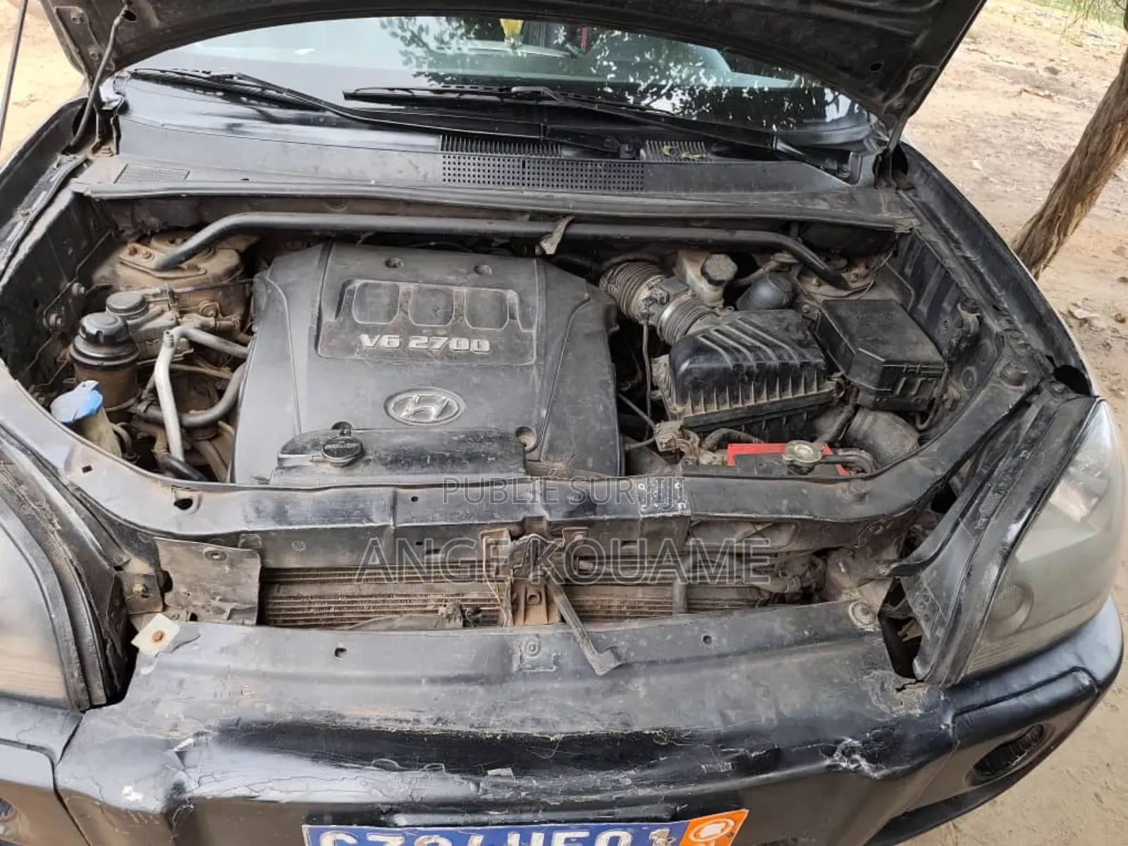 Hyundai Tucson 2007 Black