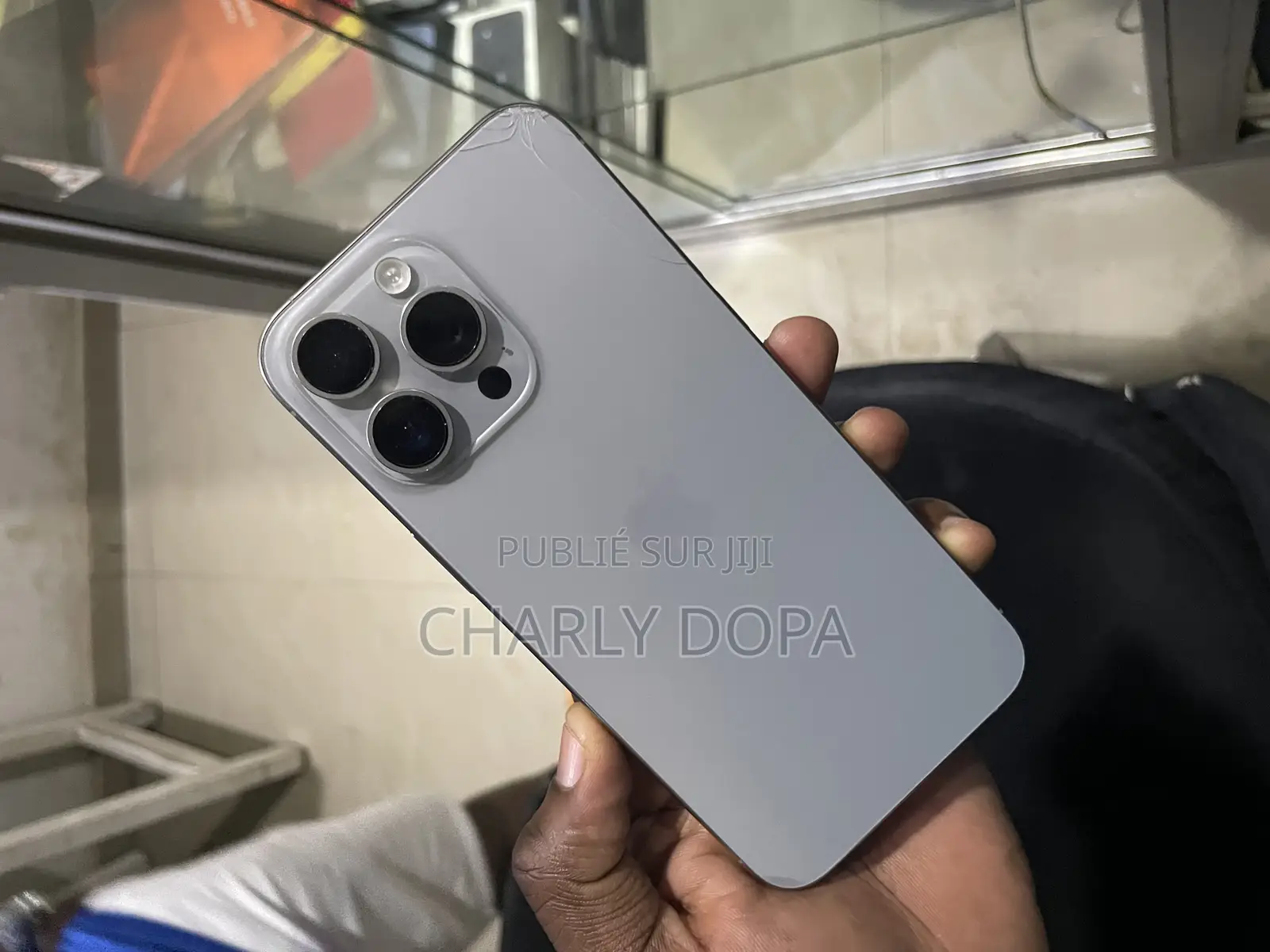 Apple iPhone 15 Pro Max 256 GB Argenté