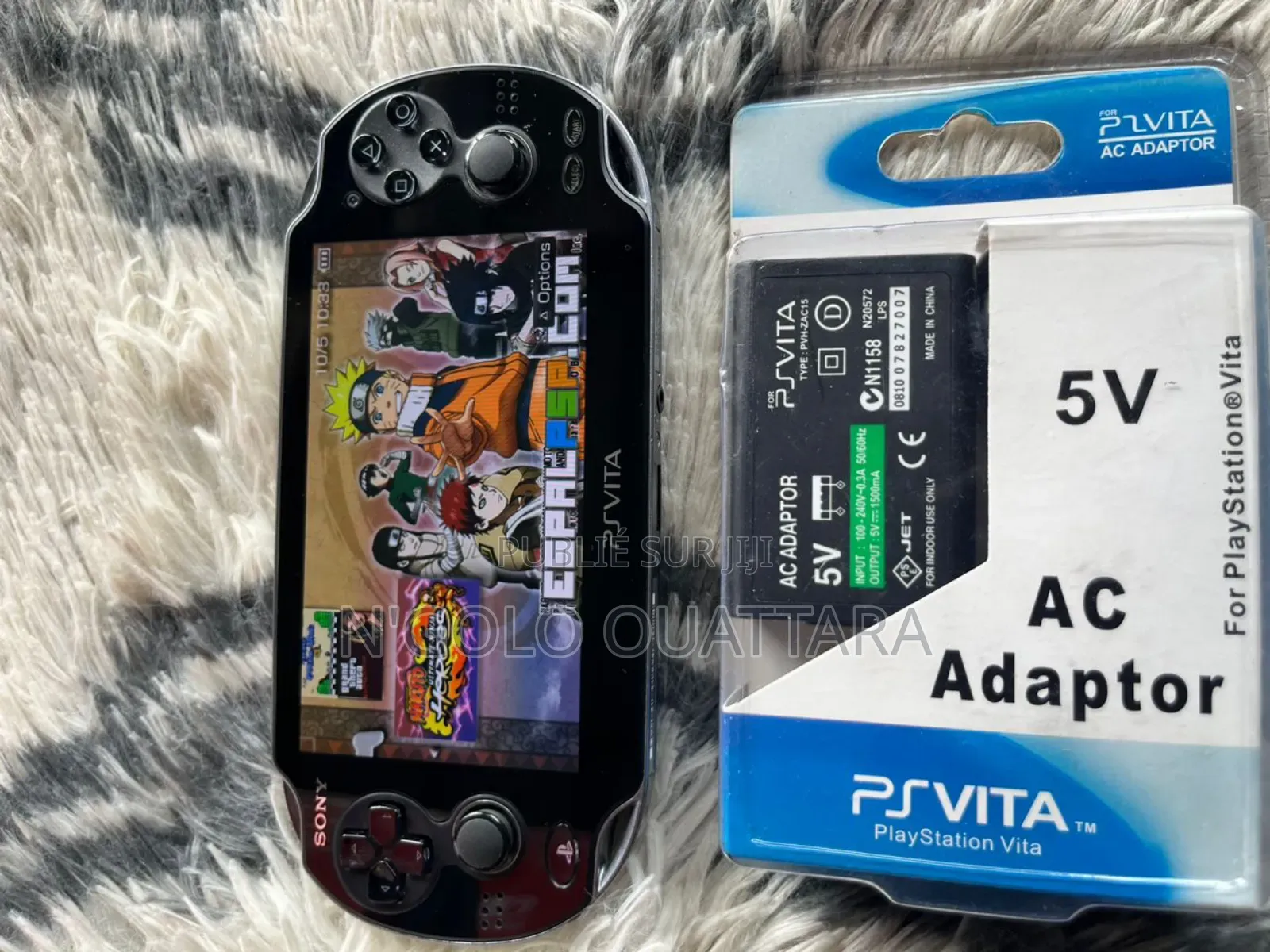 PSP Vita Noir Cracker + Jeux