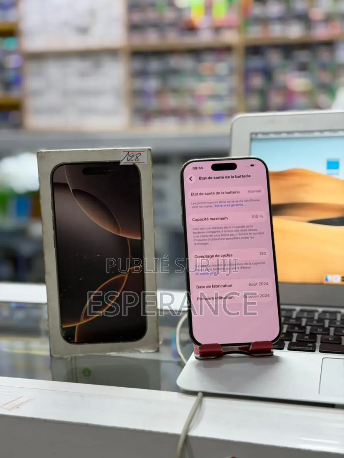 Apple iPhone 16 Pro Max 256 GB Or rose