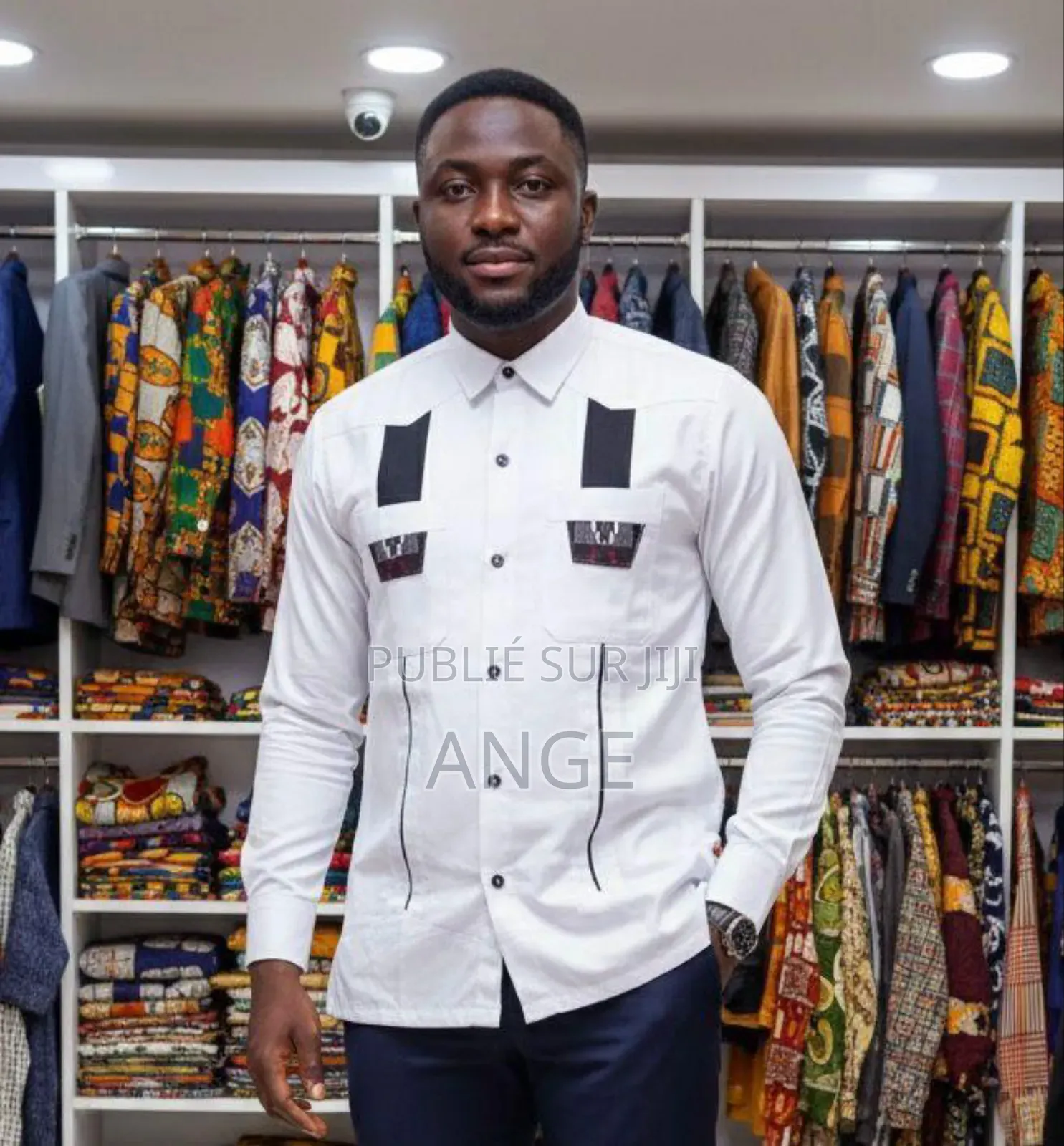 Chemise Cubaine Double Couture 