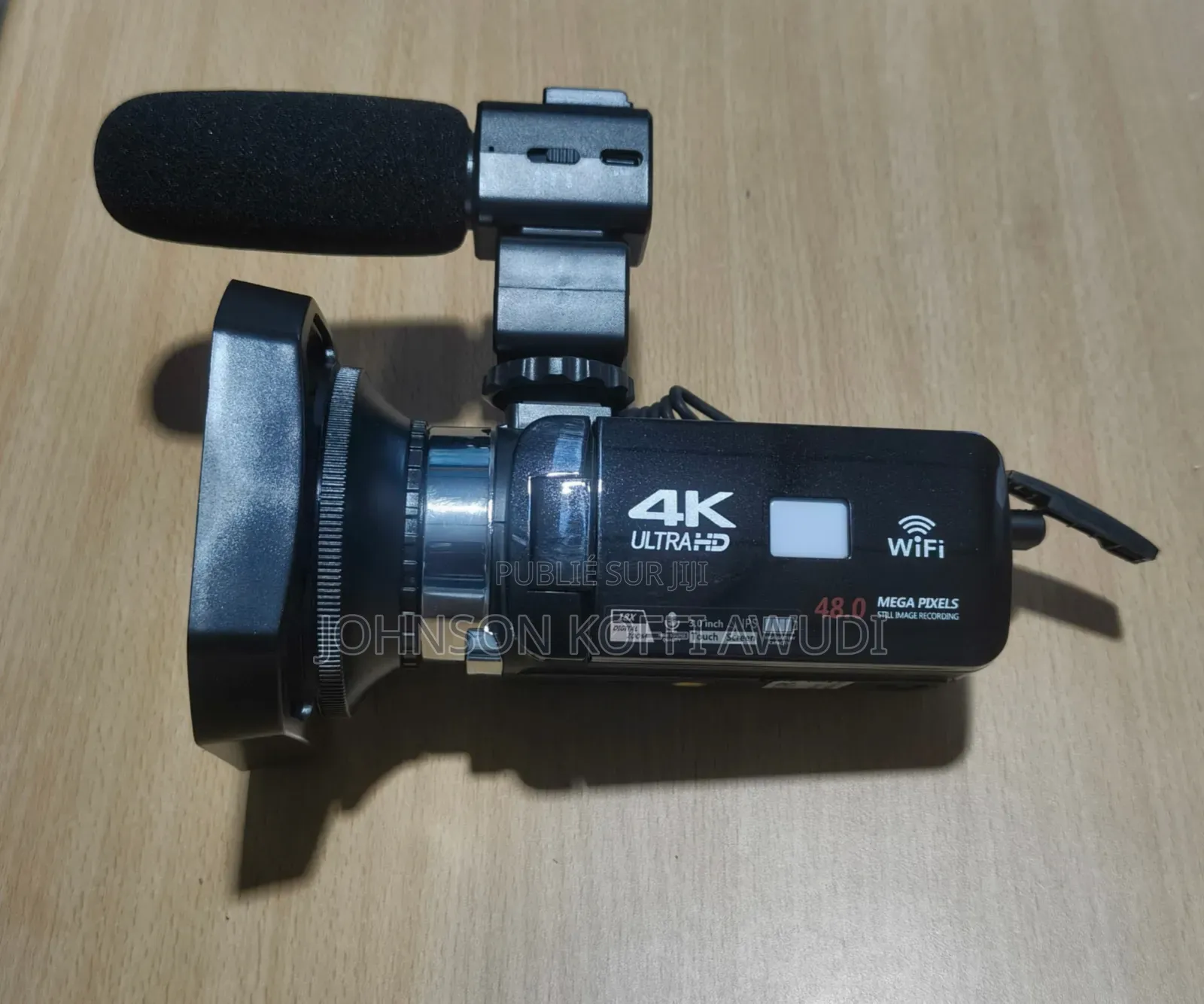 Caméra Vidéo Ultra Hd – Micro Externe – Wifi – 48mp