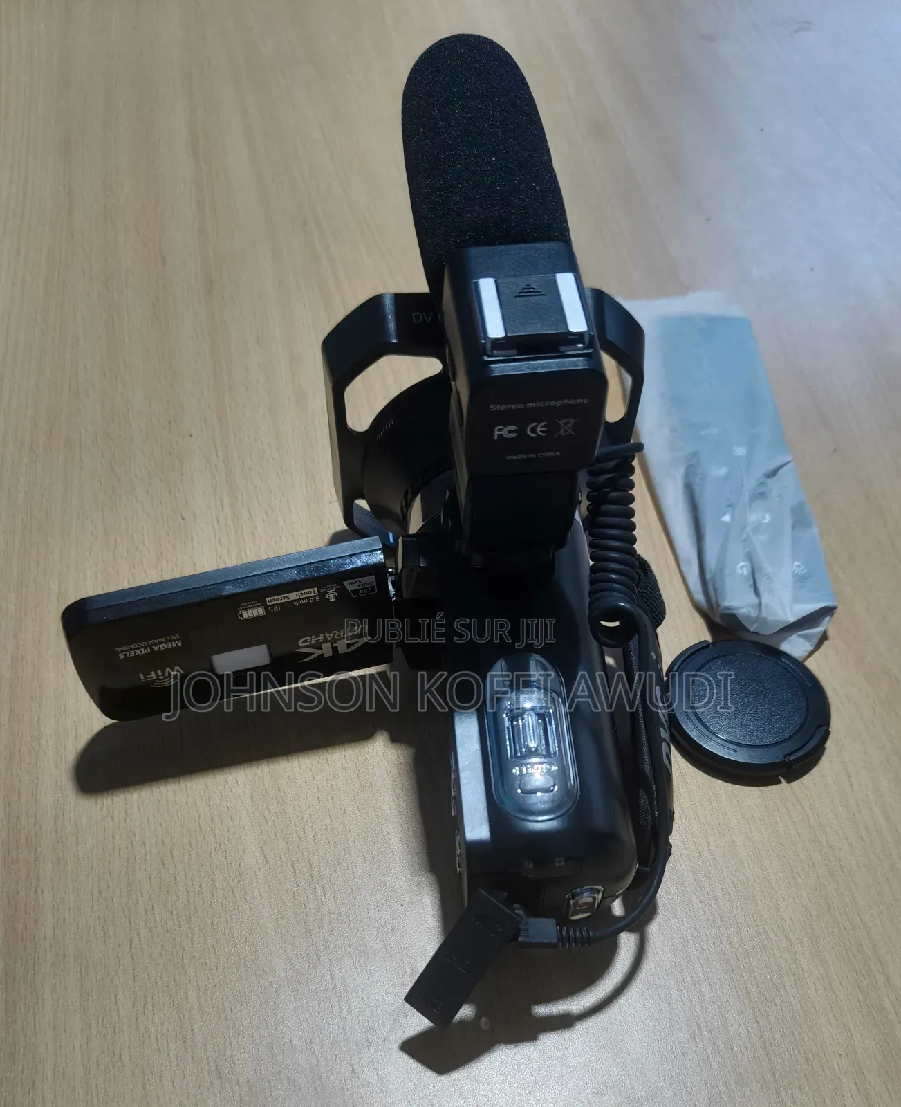 Caméra Vidéo Ultra Hd – Micro Externe – Wifi – 48mp