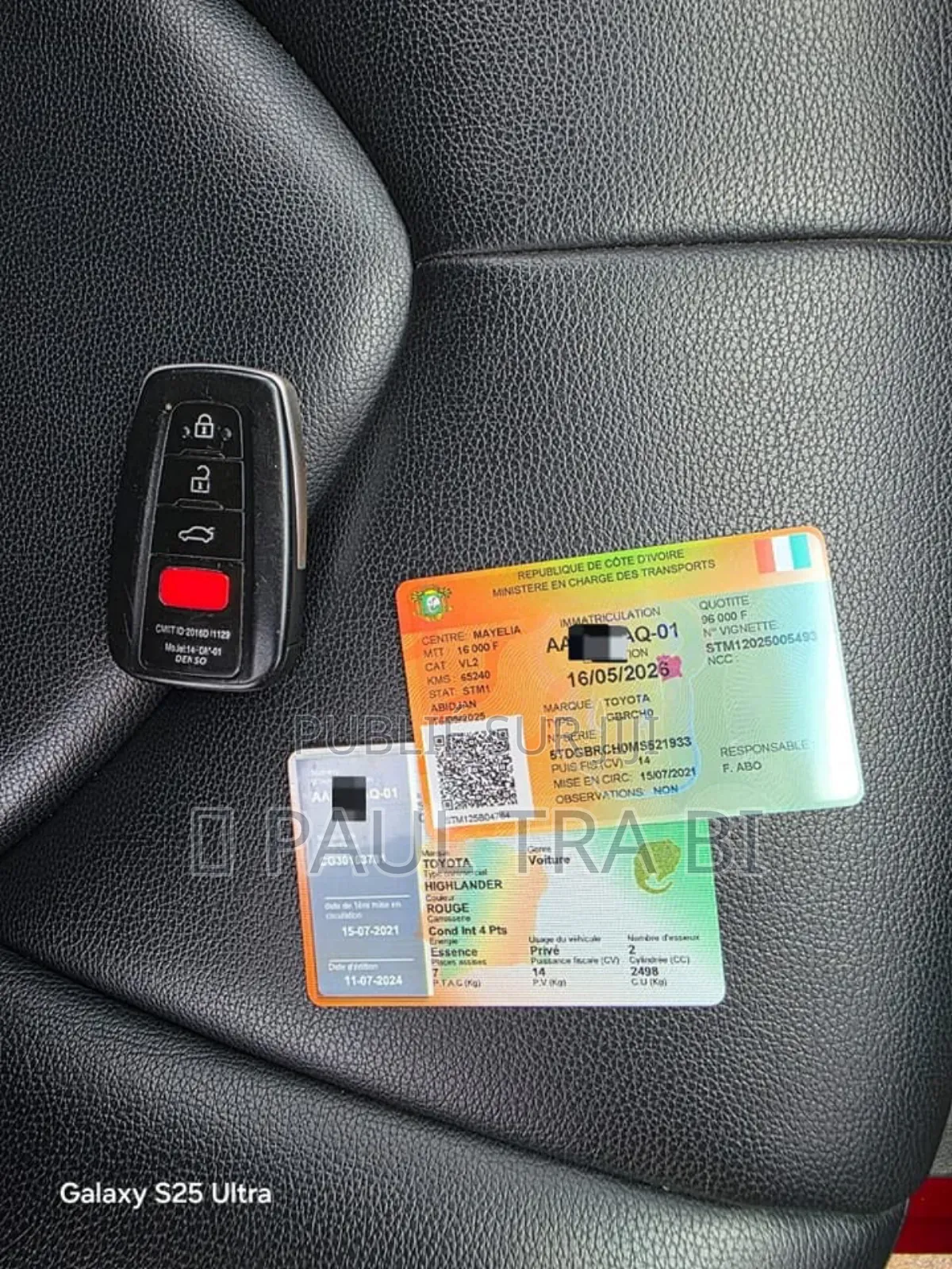 Toyota Highlander 2021 Rouge