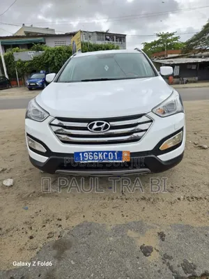Photo - Hyundai Santa Fe 2016 Blanc