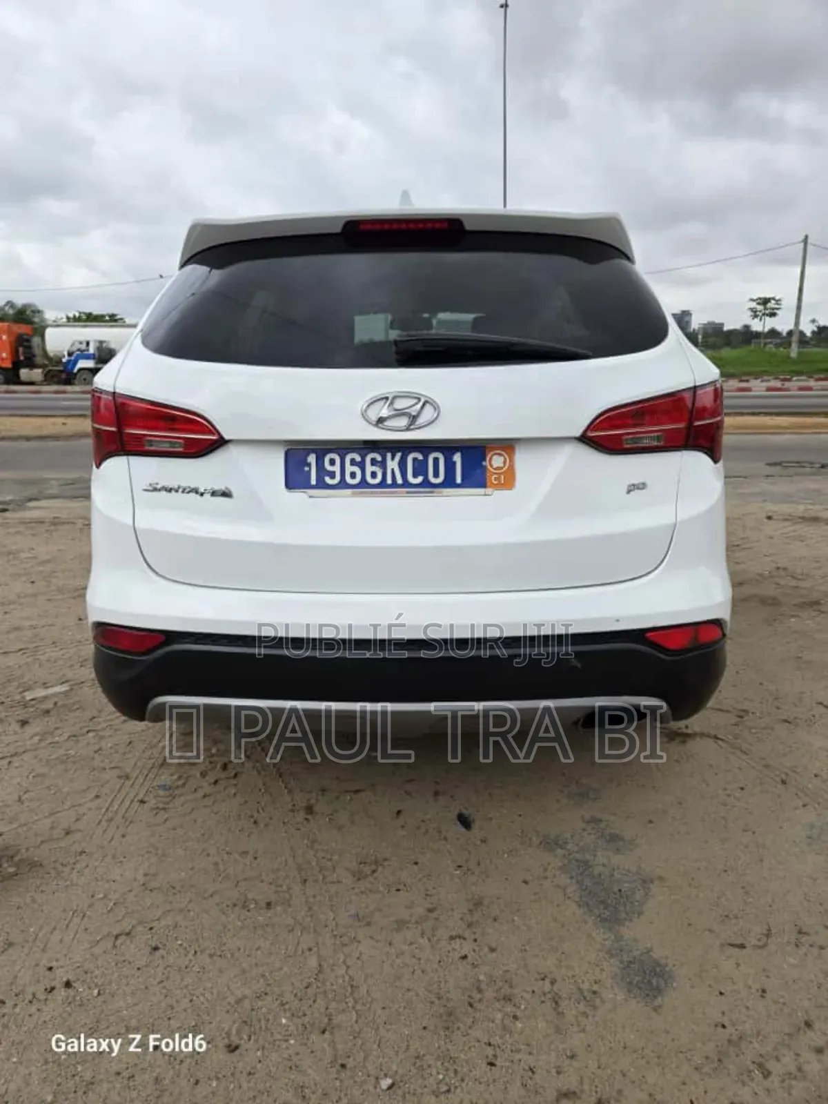 Hyundai Santa Fe 2016 Blanc