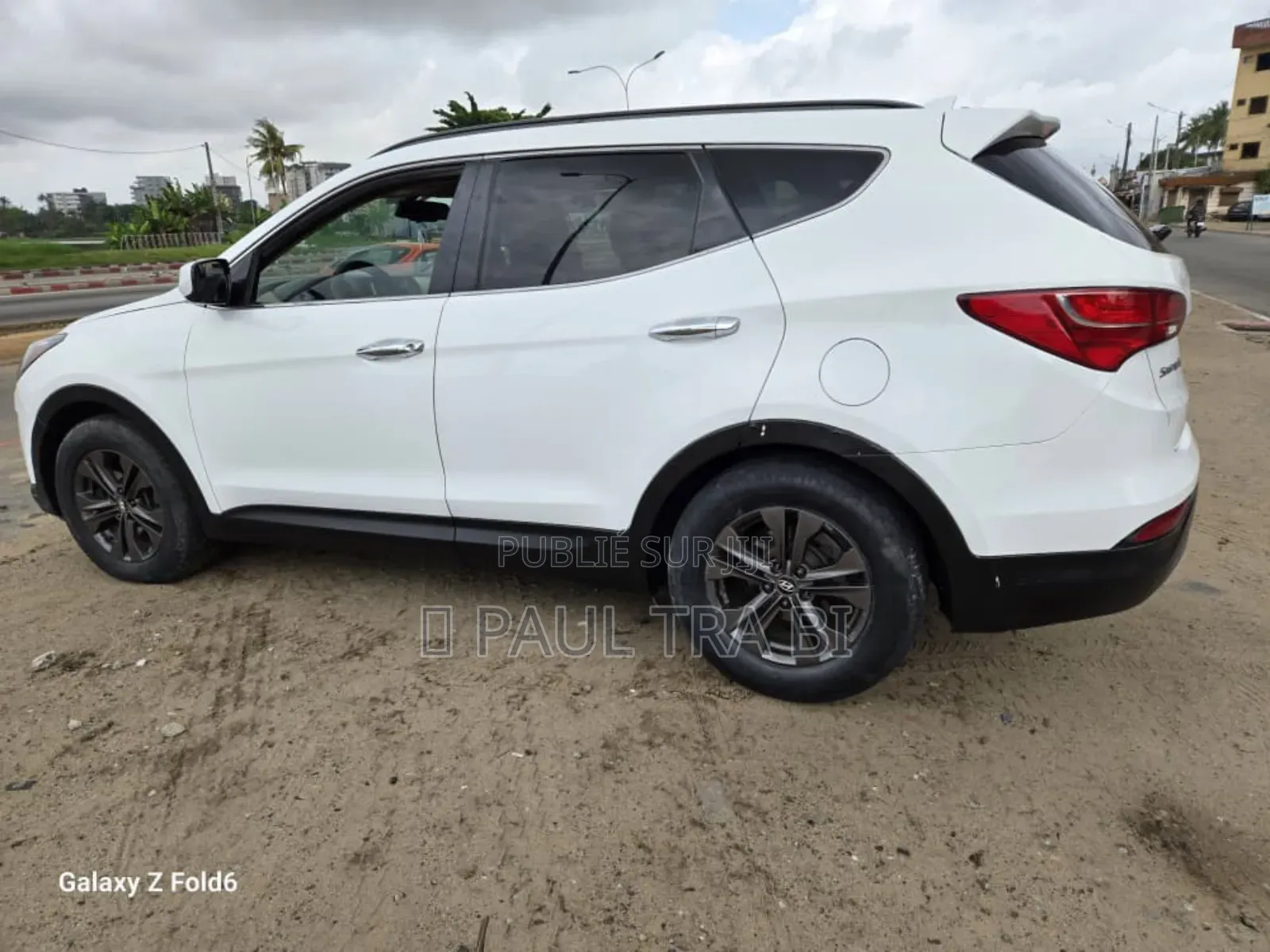 Hyundai Santa Fe 2016 Blanc