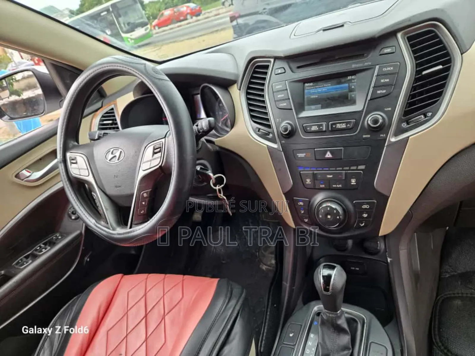 Hyundai Santa Fe 2016 Blanc