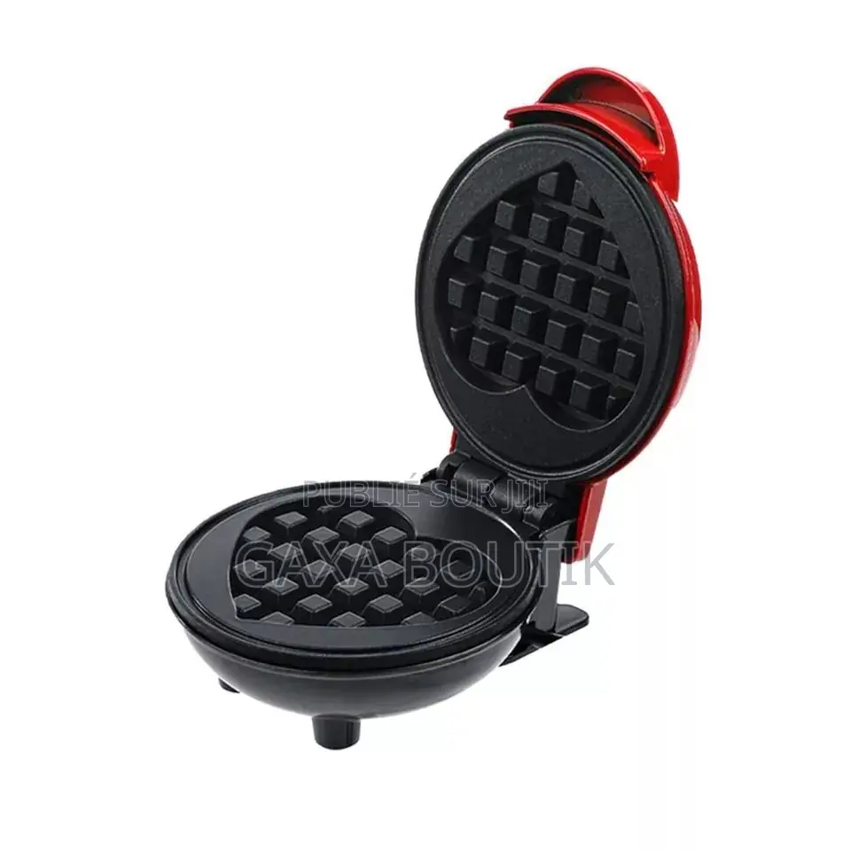 Mini Gaufrier, Petit Gaufrier Électrique Antiadhésif .