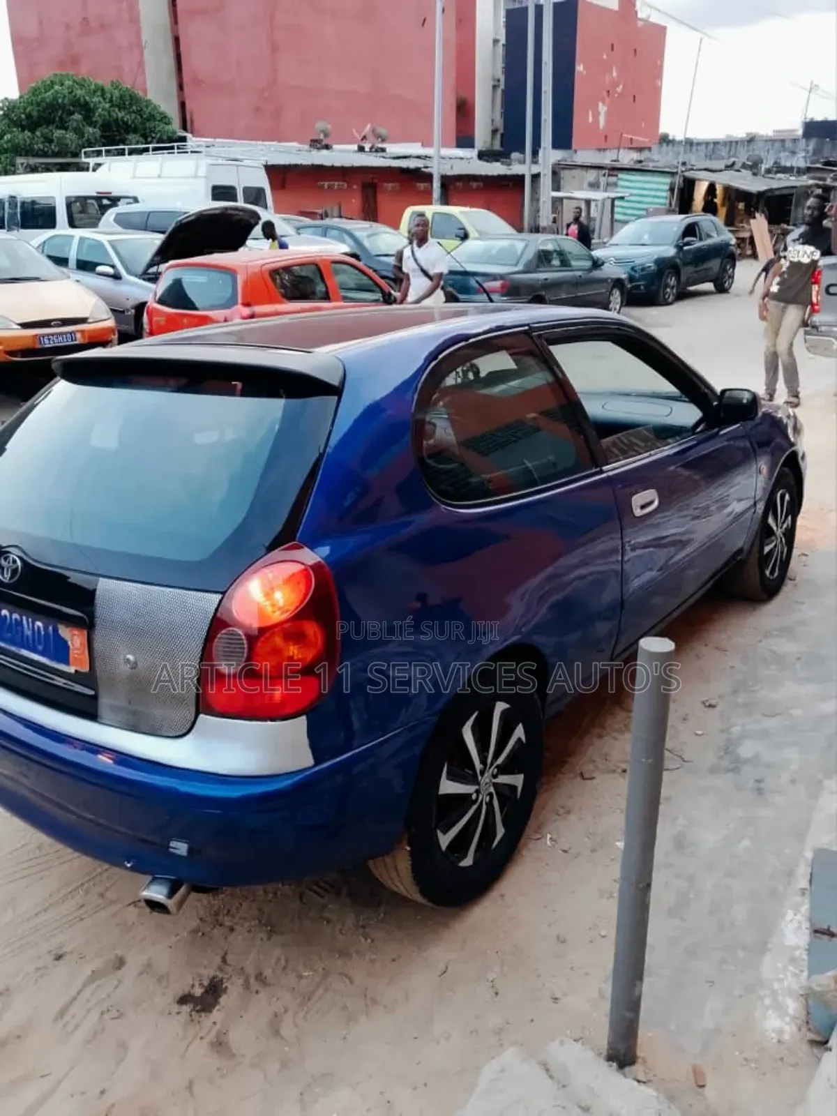Toyota Corolla Sedan 2002 Blue