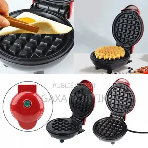 Mini Gaufrier, Petit Gaufrier Électrique Antiadhésif .