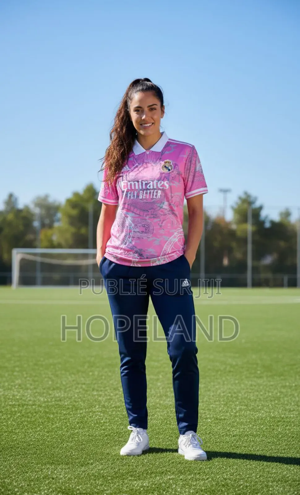 Maillot De Football Real Rose
