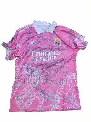 Maillot De Football Real Rose