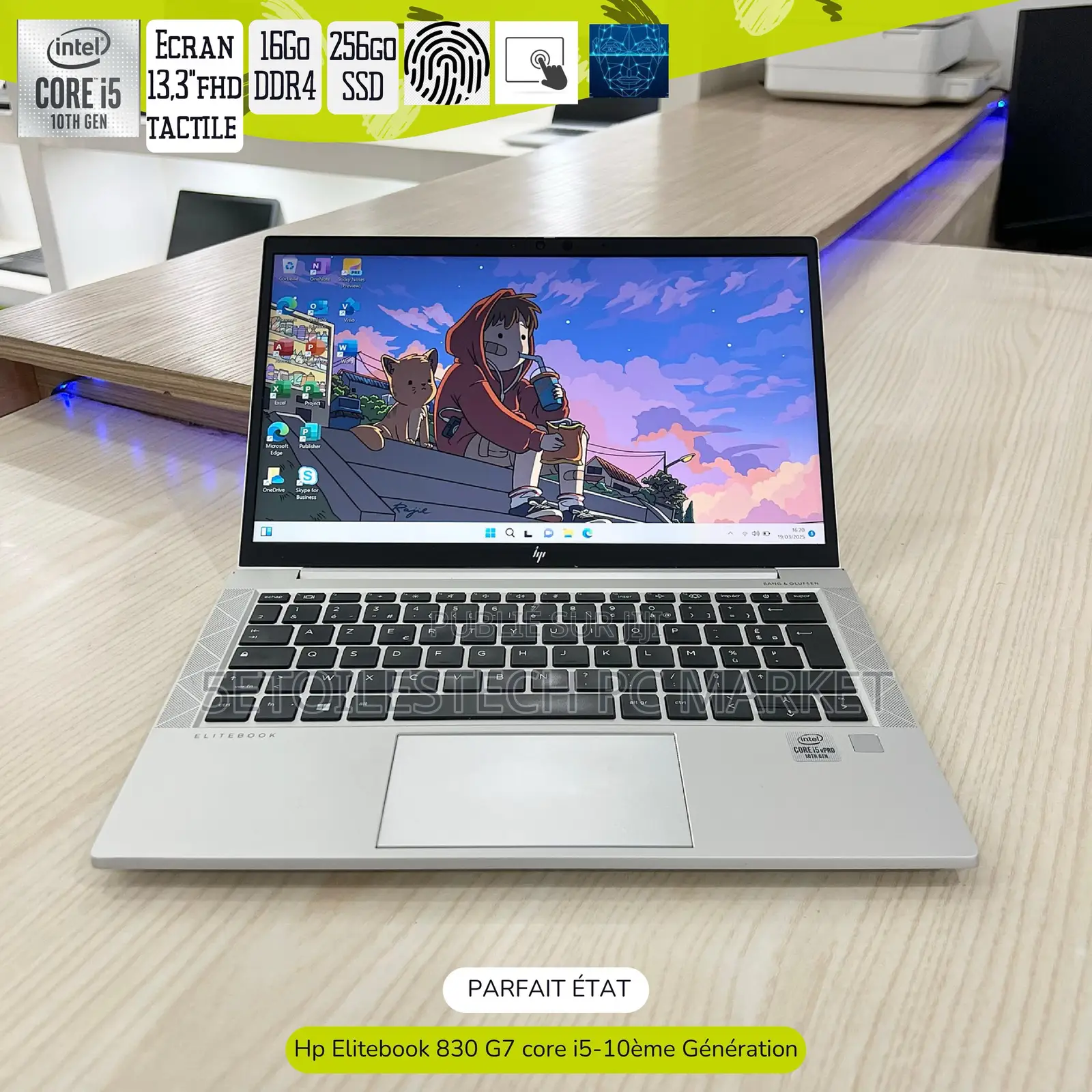 New HP EliteBook 830 G7 16GB Intel Core I5 SSD 256GB