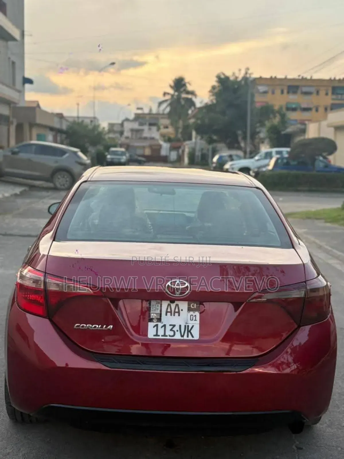 Toyota Corolla SE (1.8L 4cyl 2A) 2019 Rouge