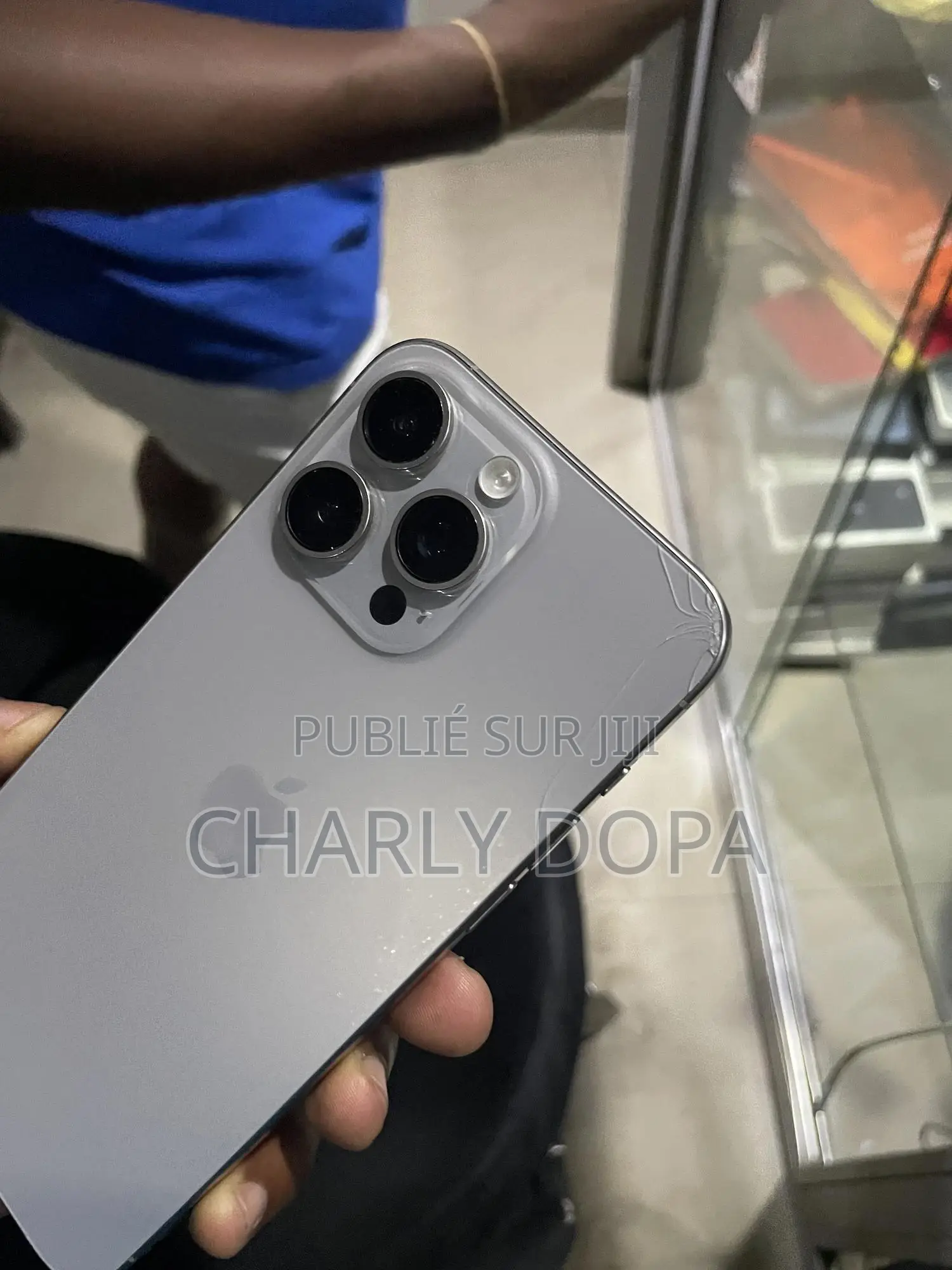 Apple iPhone 15 Pro Max 256 GB Argenté