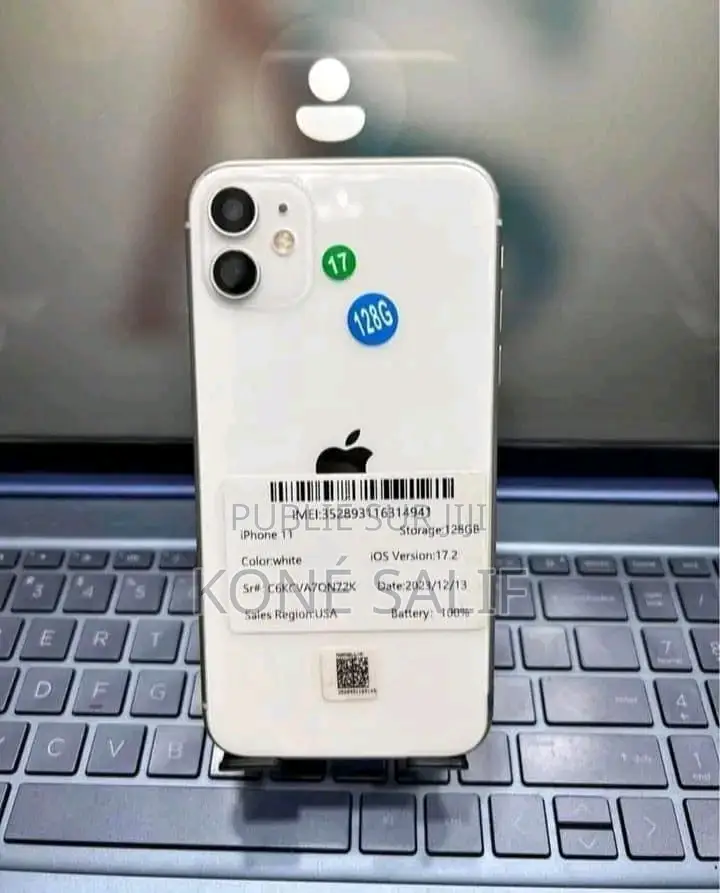 New Apple iPhone 11 128 GB Blanc