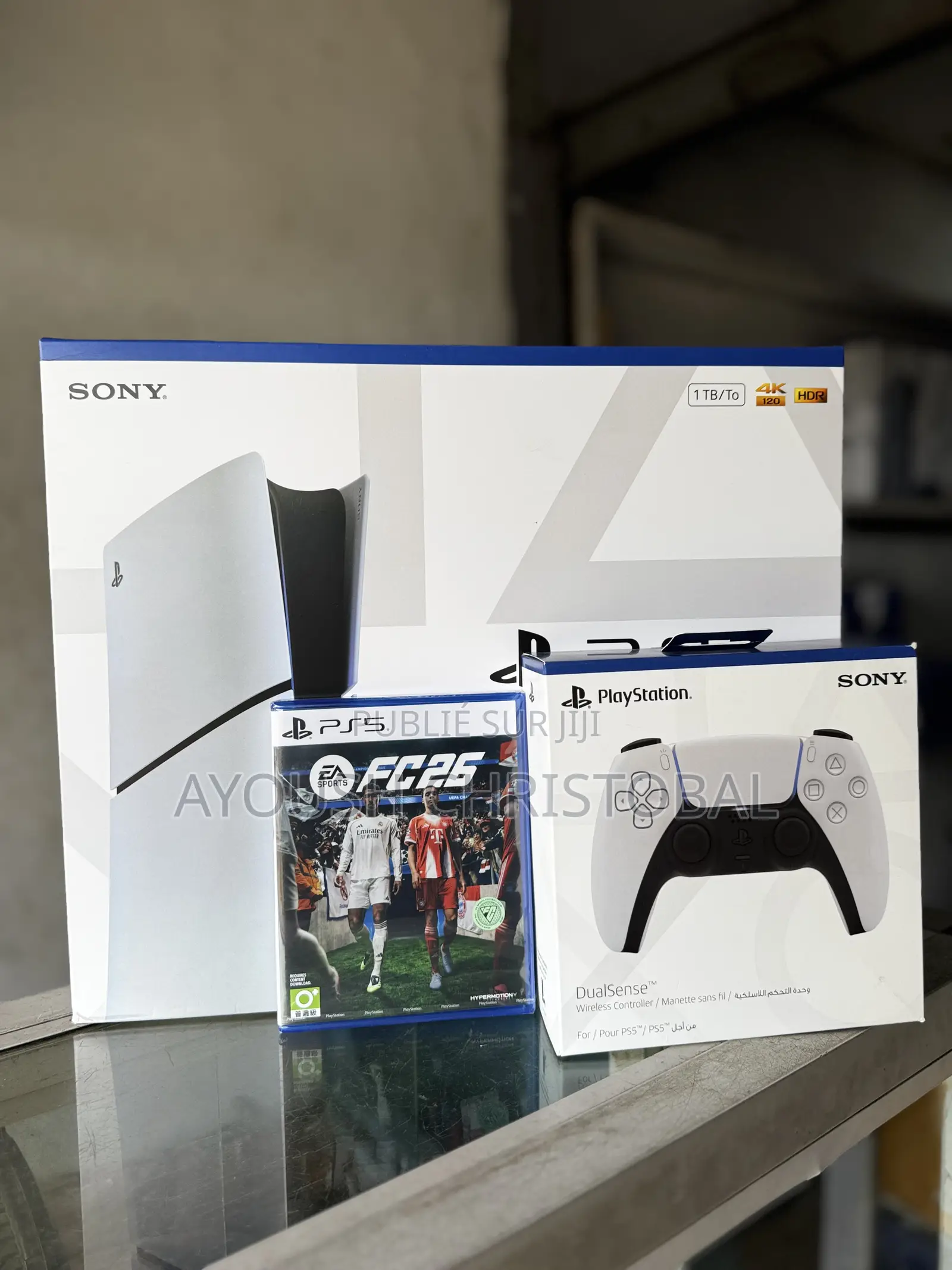 Ps5 Slim + Fc26 Manette Ps5