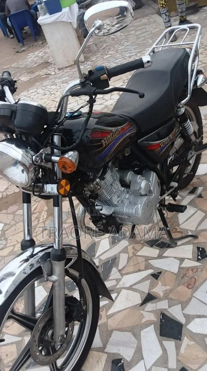 New Haojue HJ125-8F 2021 Rouge