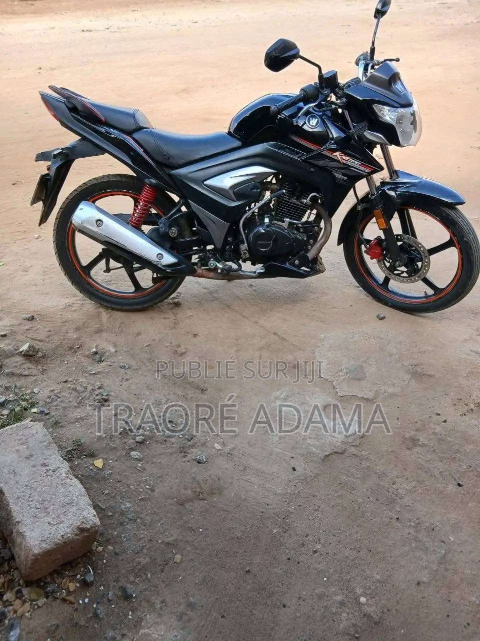 New Haojue KA150 2019 Rouge