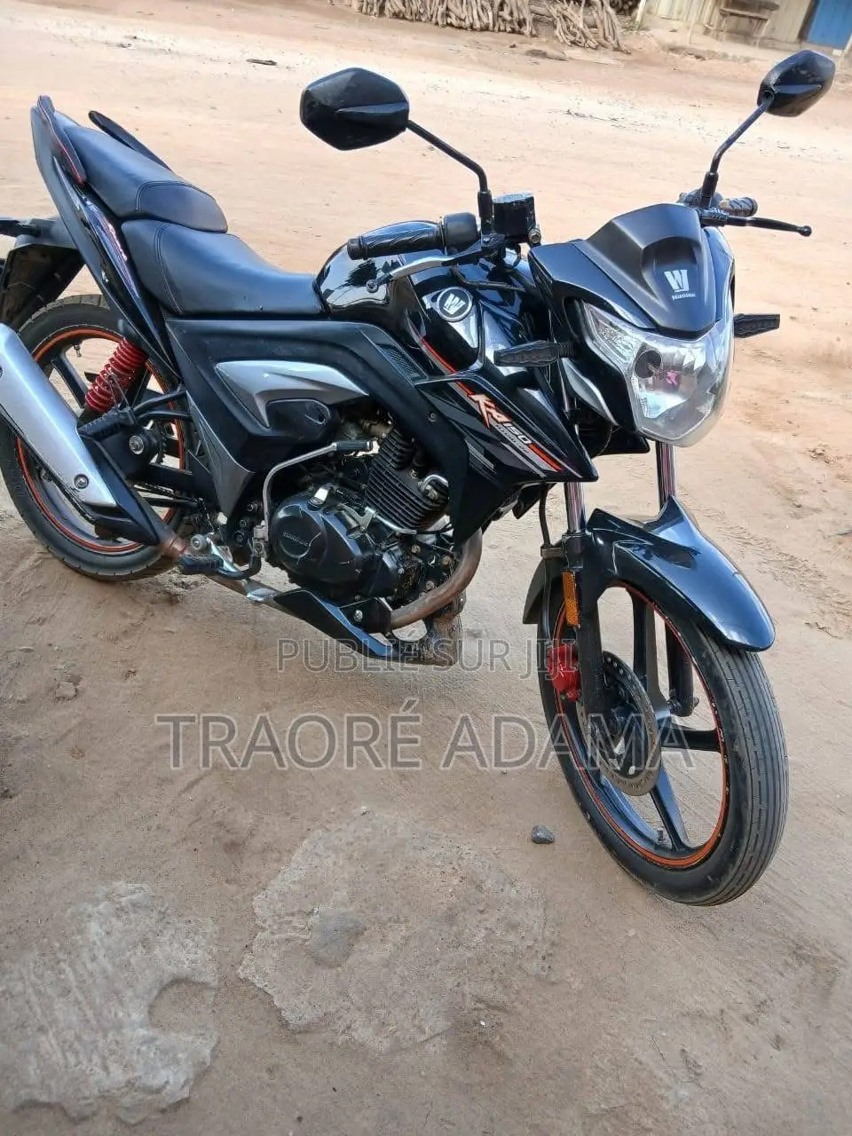 New Haojue KA150 2019 Rouge