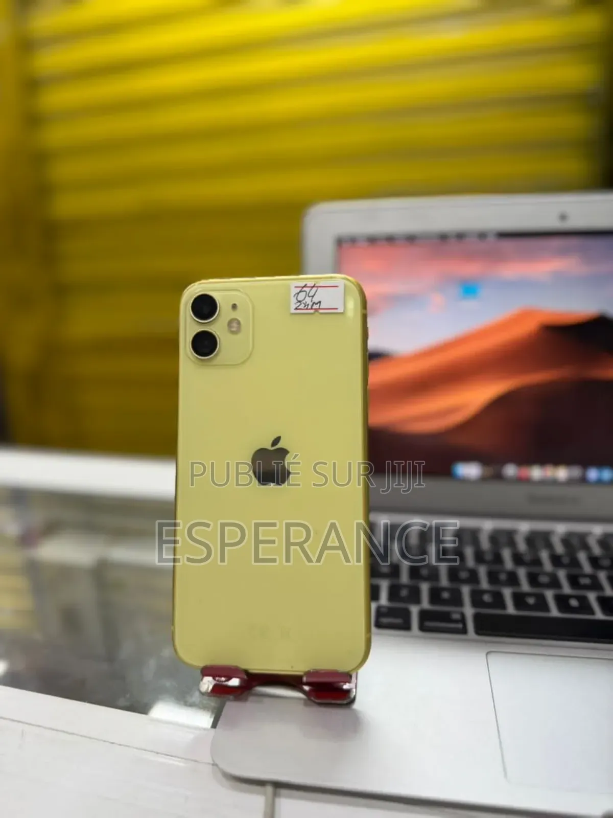 Apple iPhone 11 64 GB Jaune