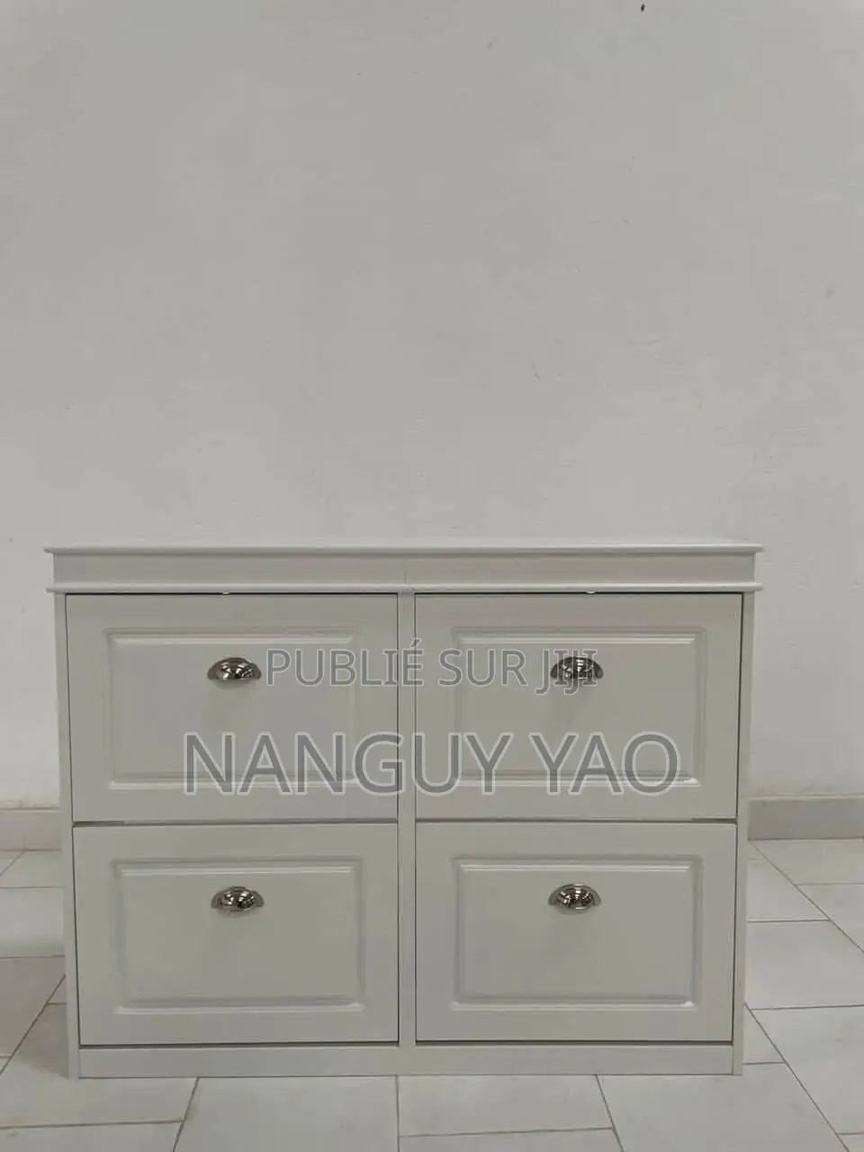 Armoire À Chaussures Avec 4 Abattants