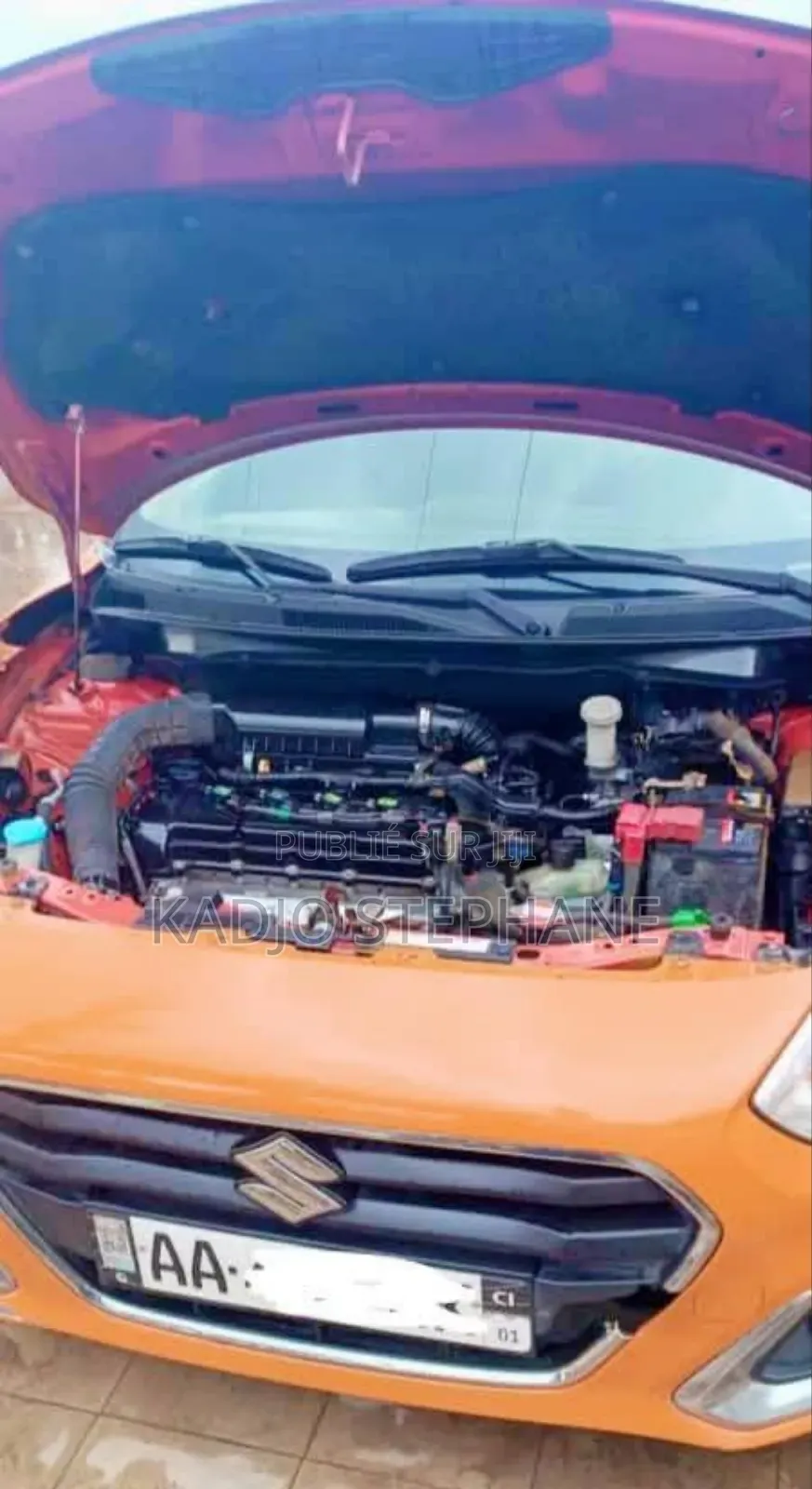Maruti Suzuki Dzire 2023 Orange