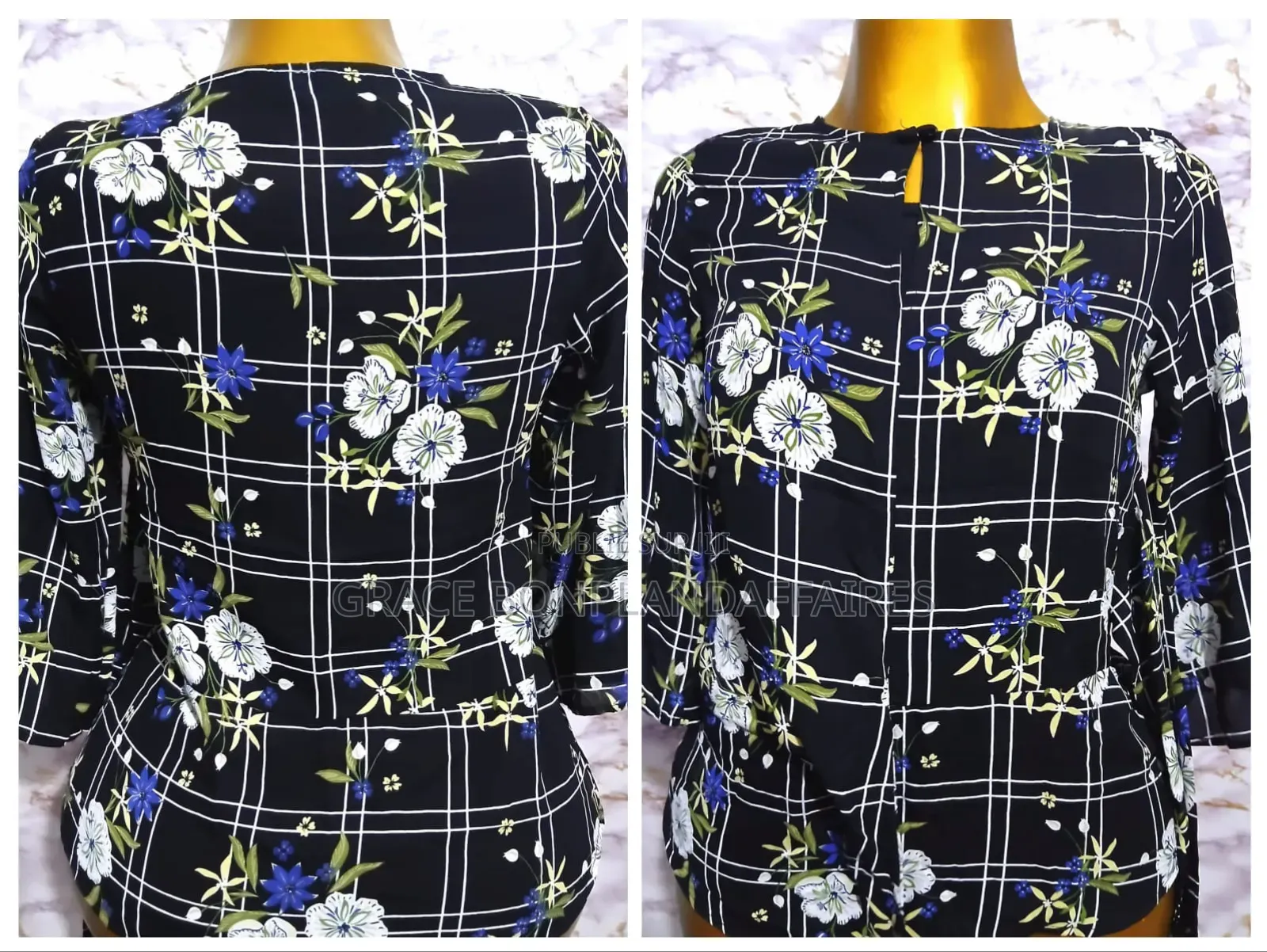 Vetements Élégants À Fleurs. Solde :Tout À 1500fcfa