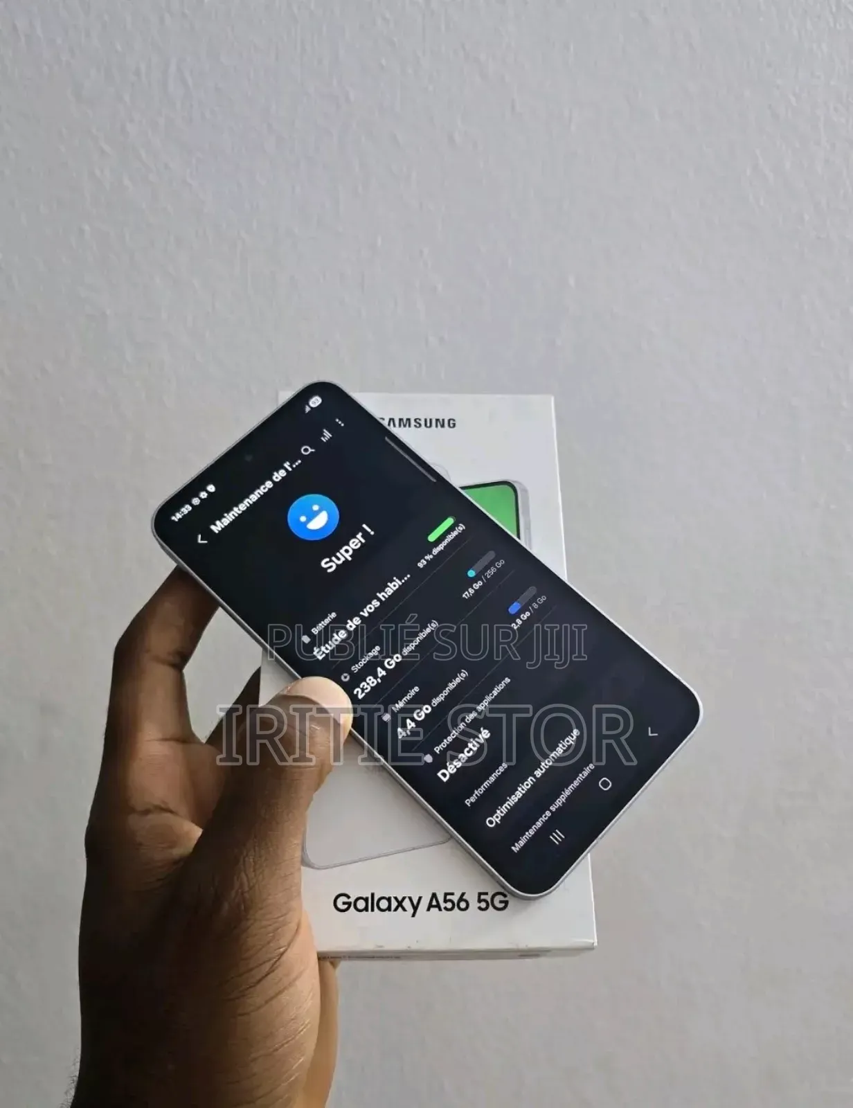 Samsung Galaxy A56 256 GB Blanc