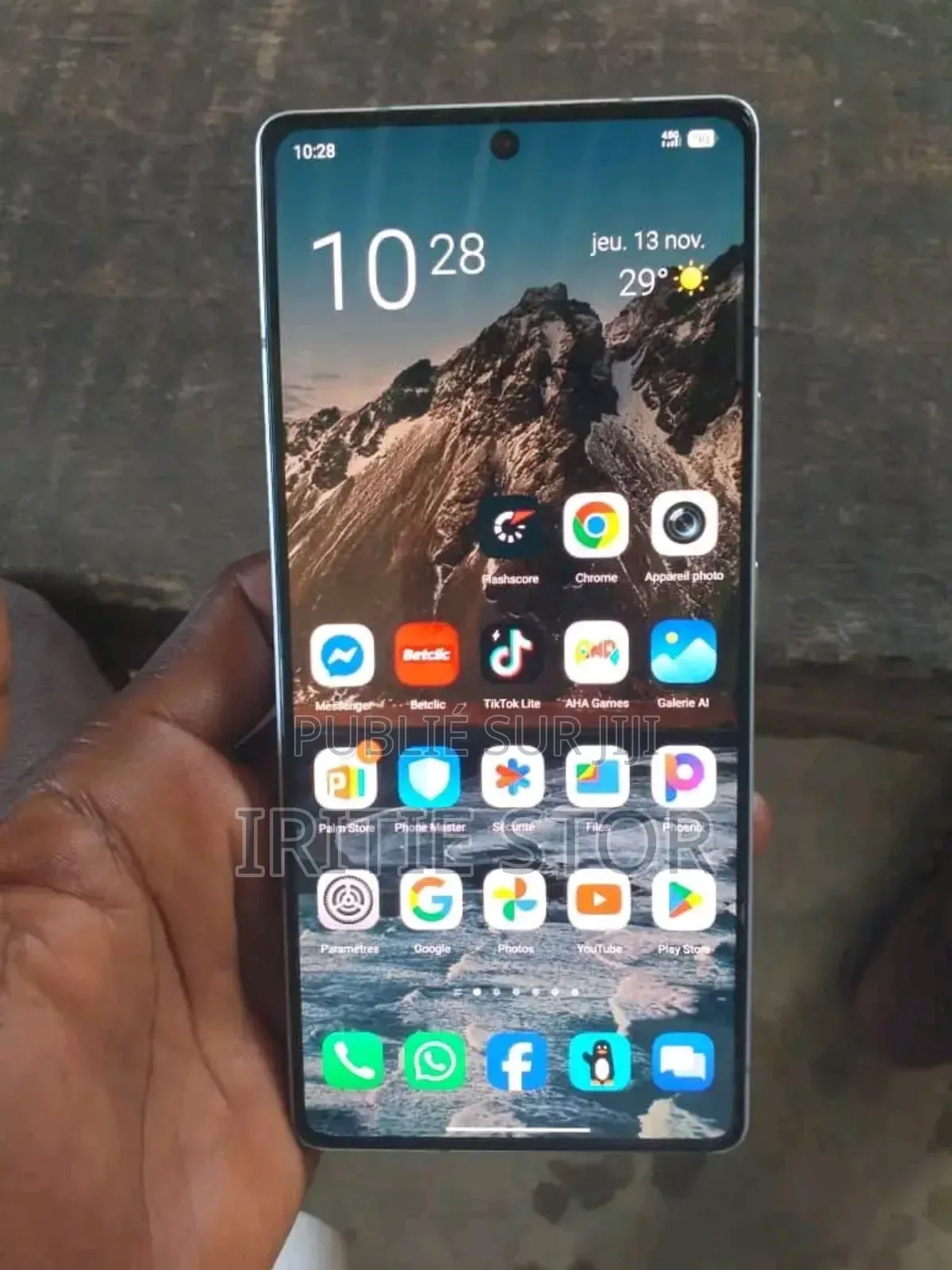 Infinix Note 50 Pro 256 GB Gris
