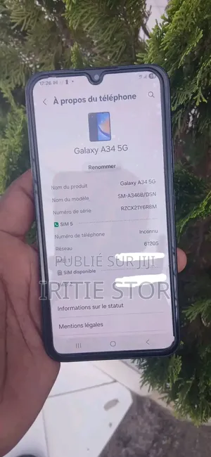 Samsung Galaxy A34 5G 256 GB Black