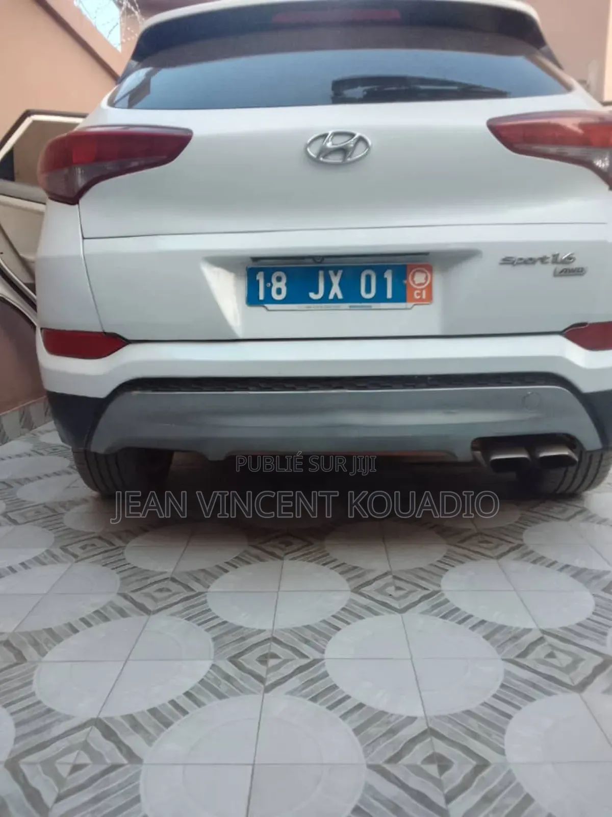Hyundai Tucson Eco AWD 2017 Blanc