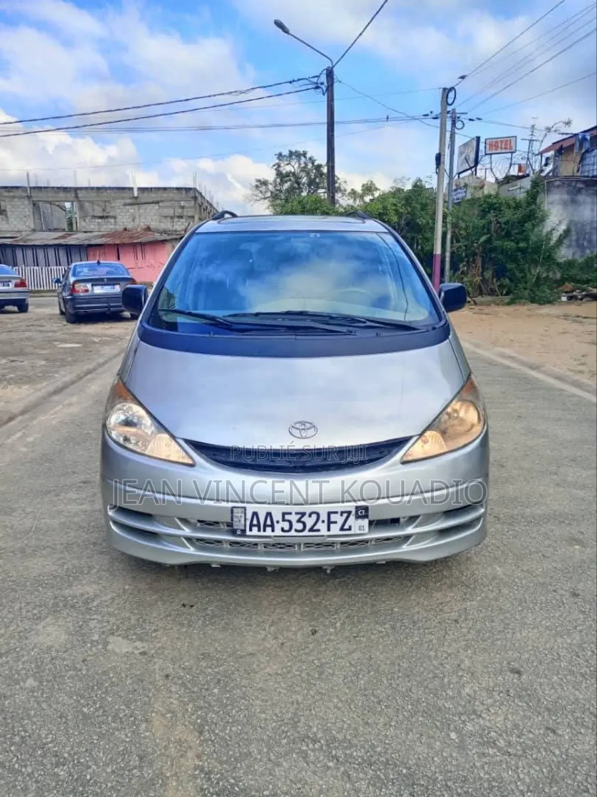 Toyota Previa 2.0 D 2001 Blanc cassé