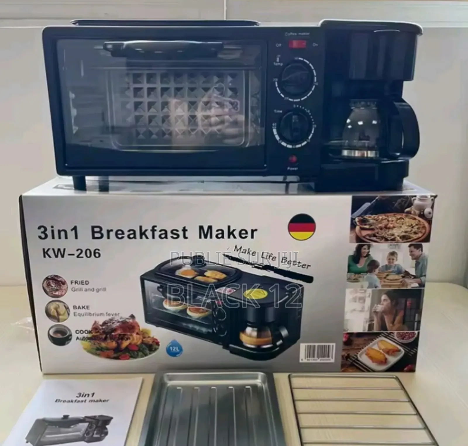 Machine À Petit Déjeuner 3 en 1