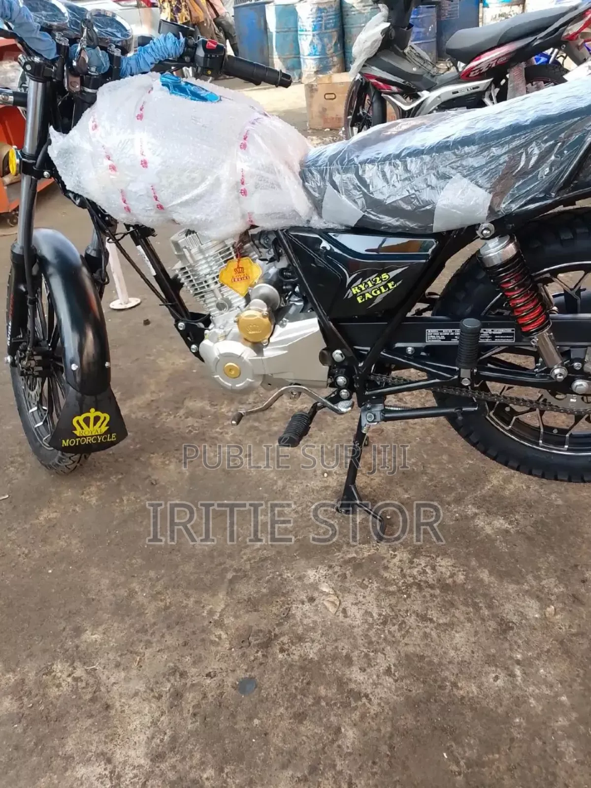 New Royal RY125 2024 Black