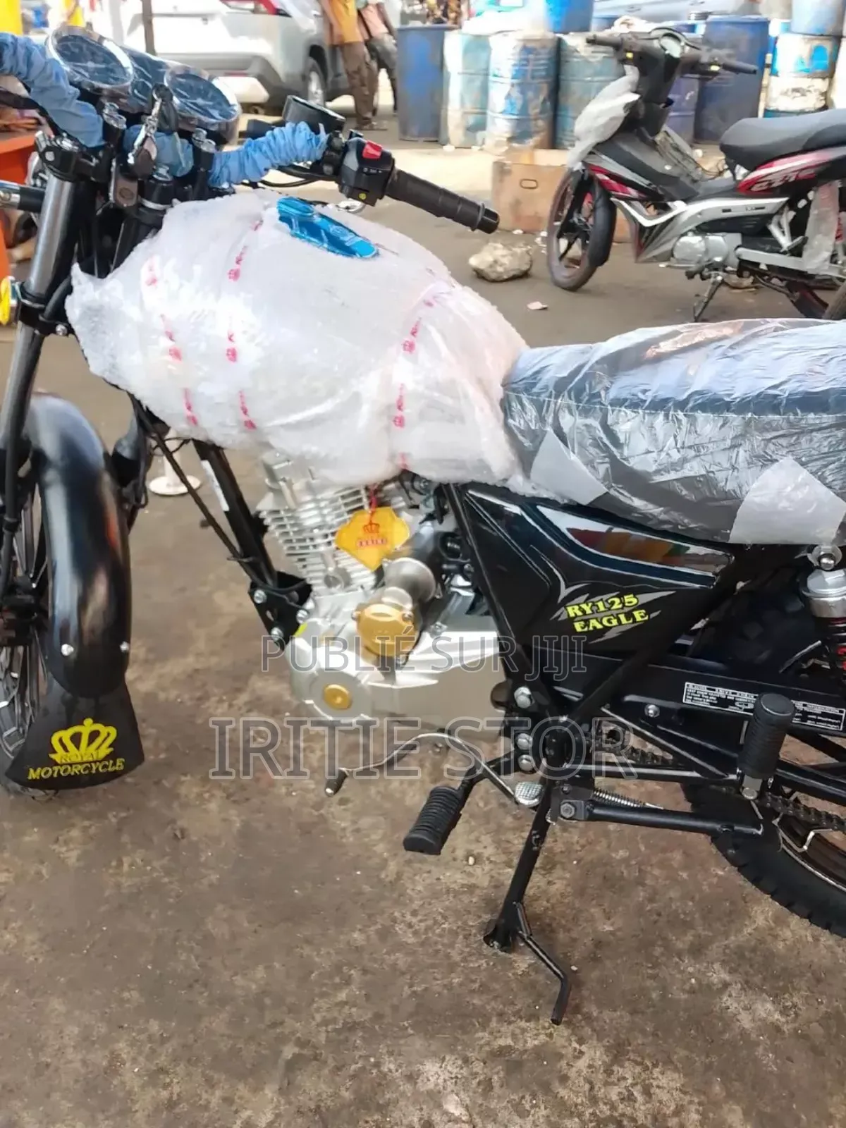 New Royal RY125 2024 Black