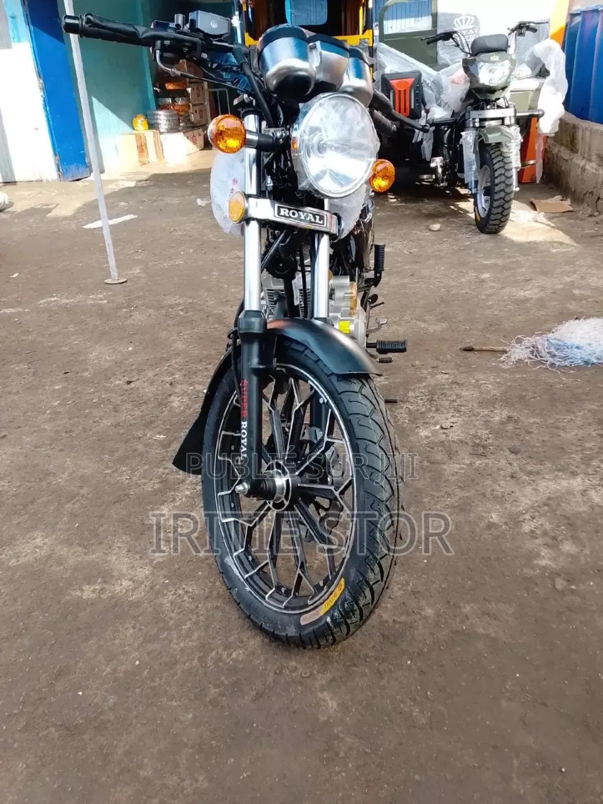 New Royal RY125 2024 Black