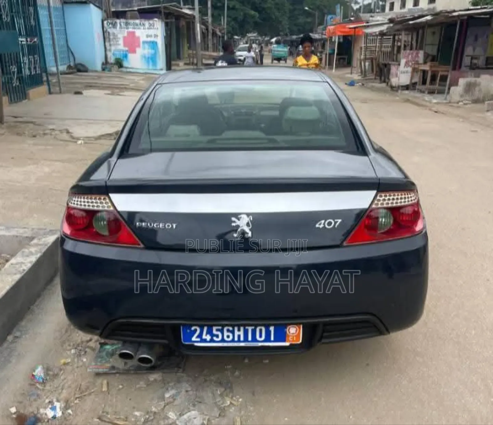 Peugeot 407 3.0 V6 Coupe Automatic 2006 Blue