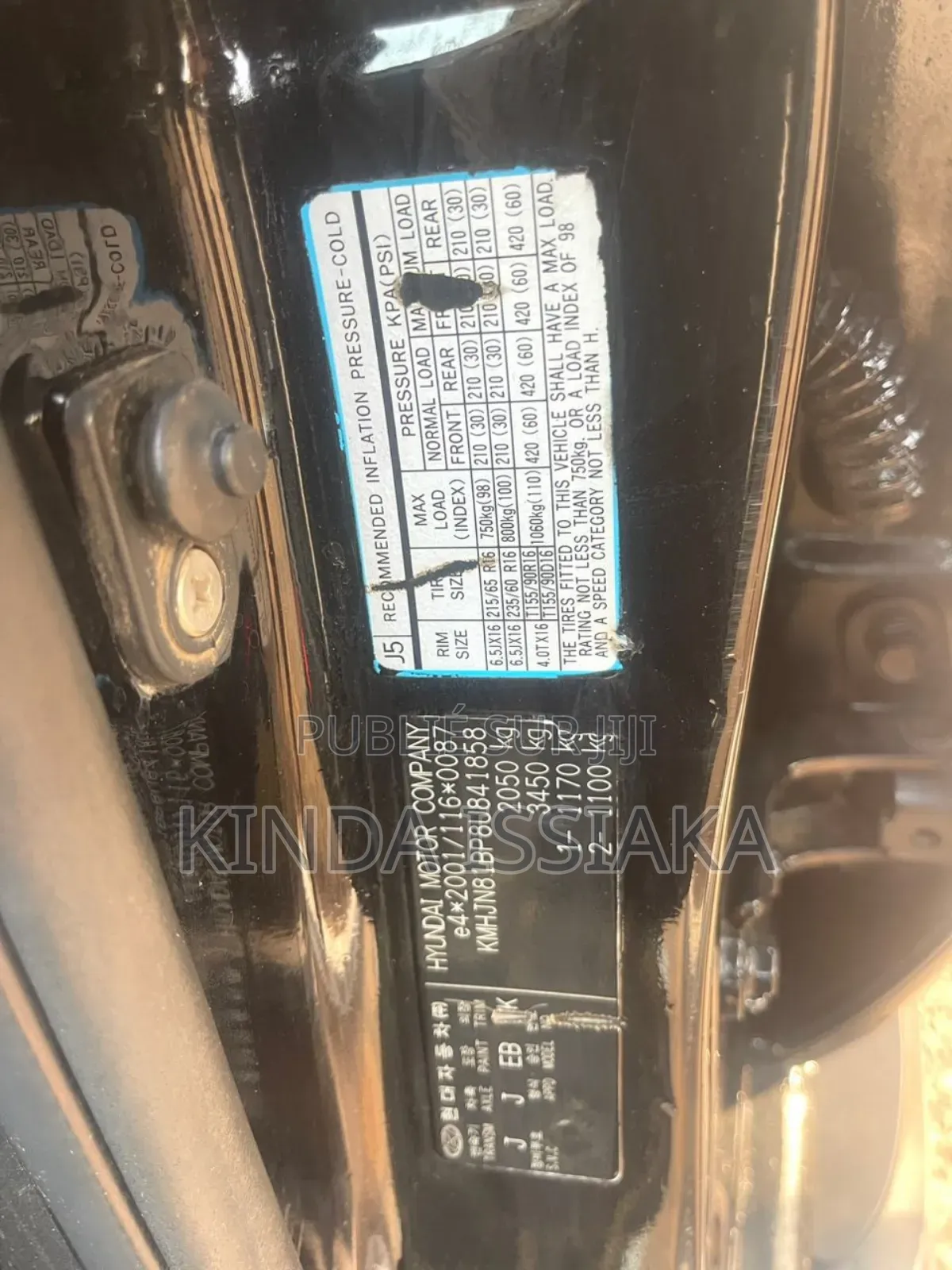 Hyundai Tucson 2009 Black