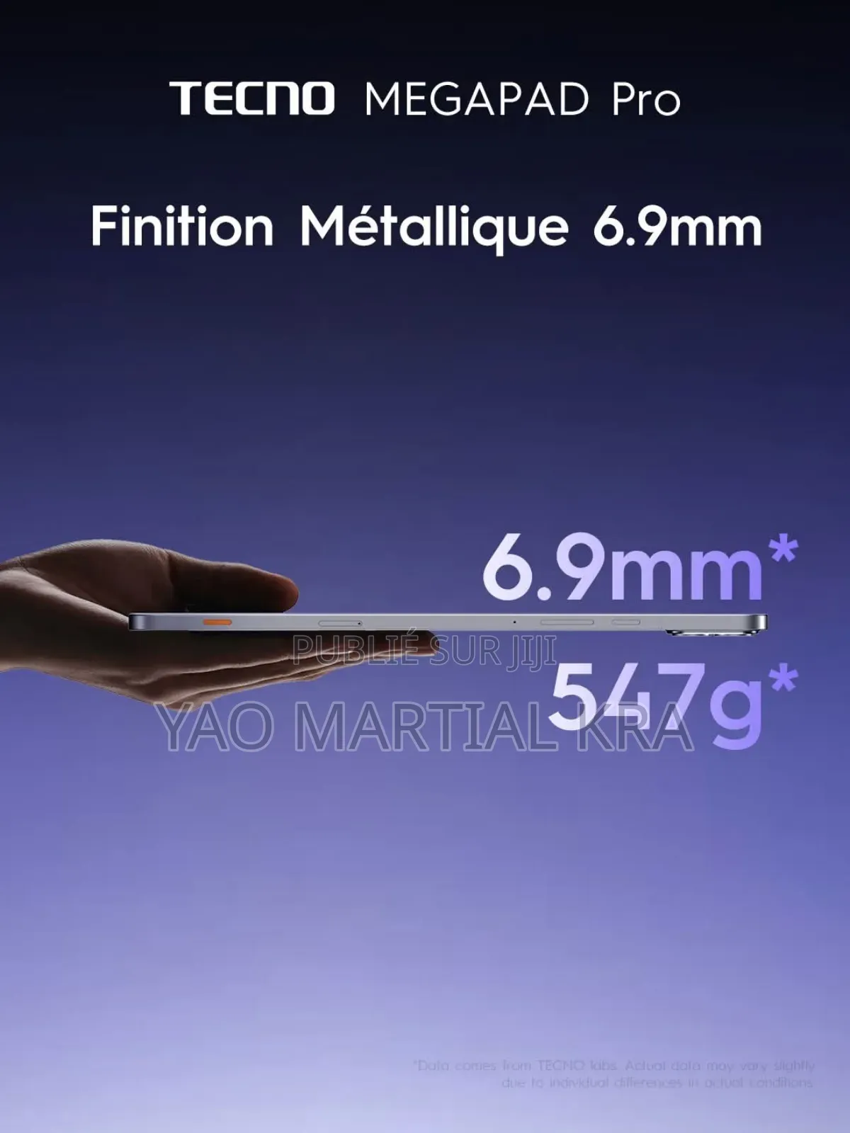 New Tecno DroiPad 10 Pro II 256 GO