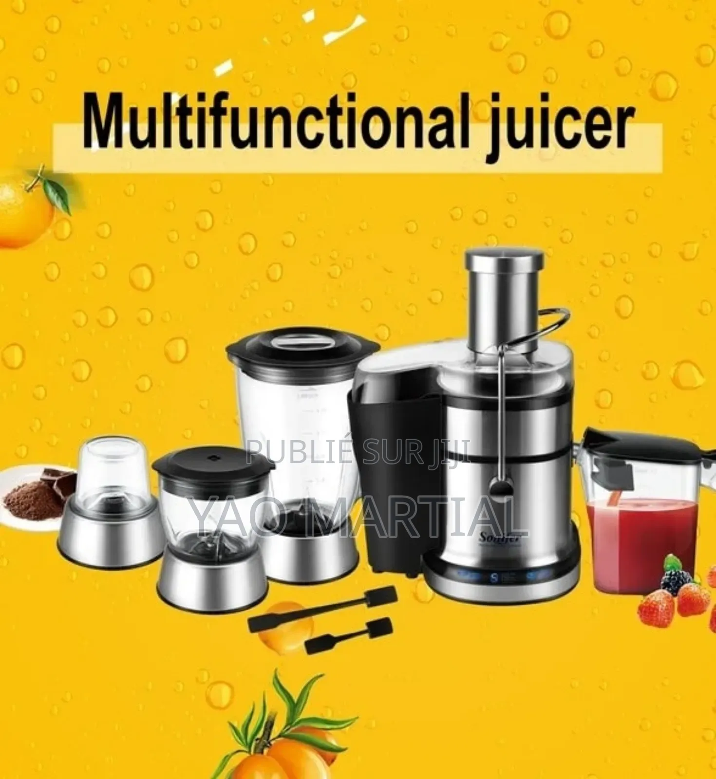 Extracteur De Jus Multifonctionnel 4 en 1