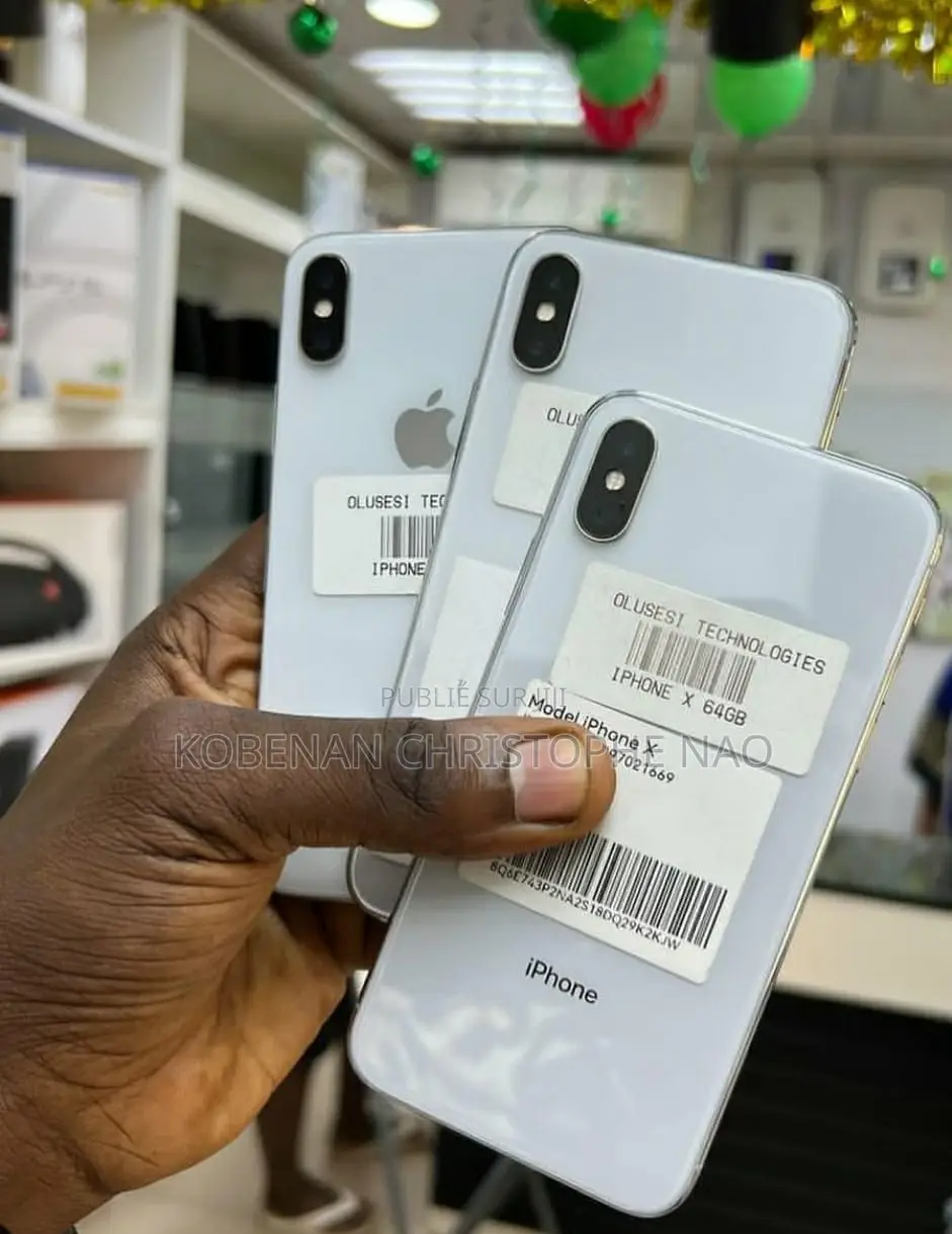 New Apple iPhone X 64 GB Blanc
