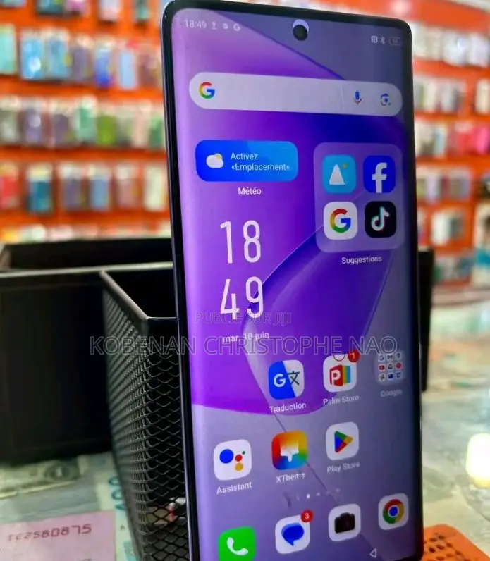 New Infinix Hot 60 Pro+ 128 GB Blue