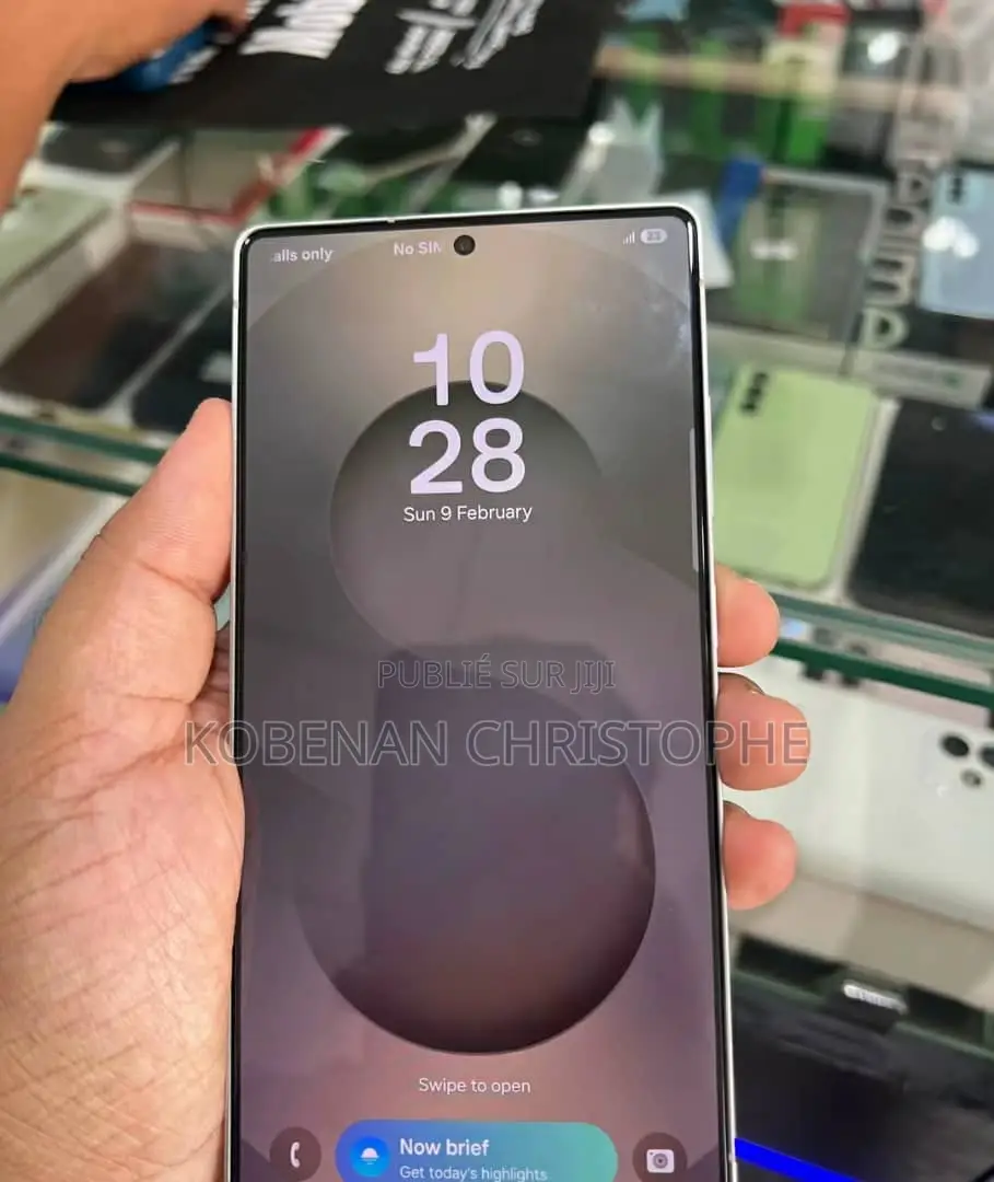 Neuf Samsung Galaxy S25 Ultra 256 GB Blanc