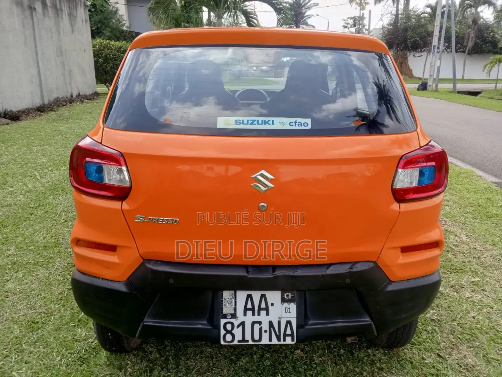 New Suzuki S-Presso 2025 Orange