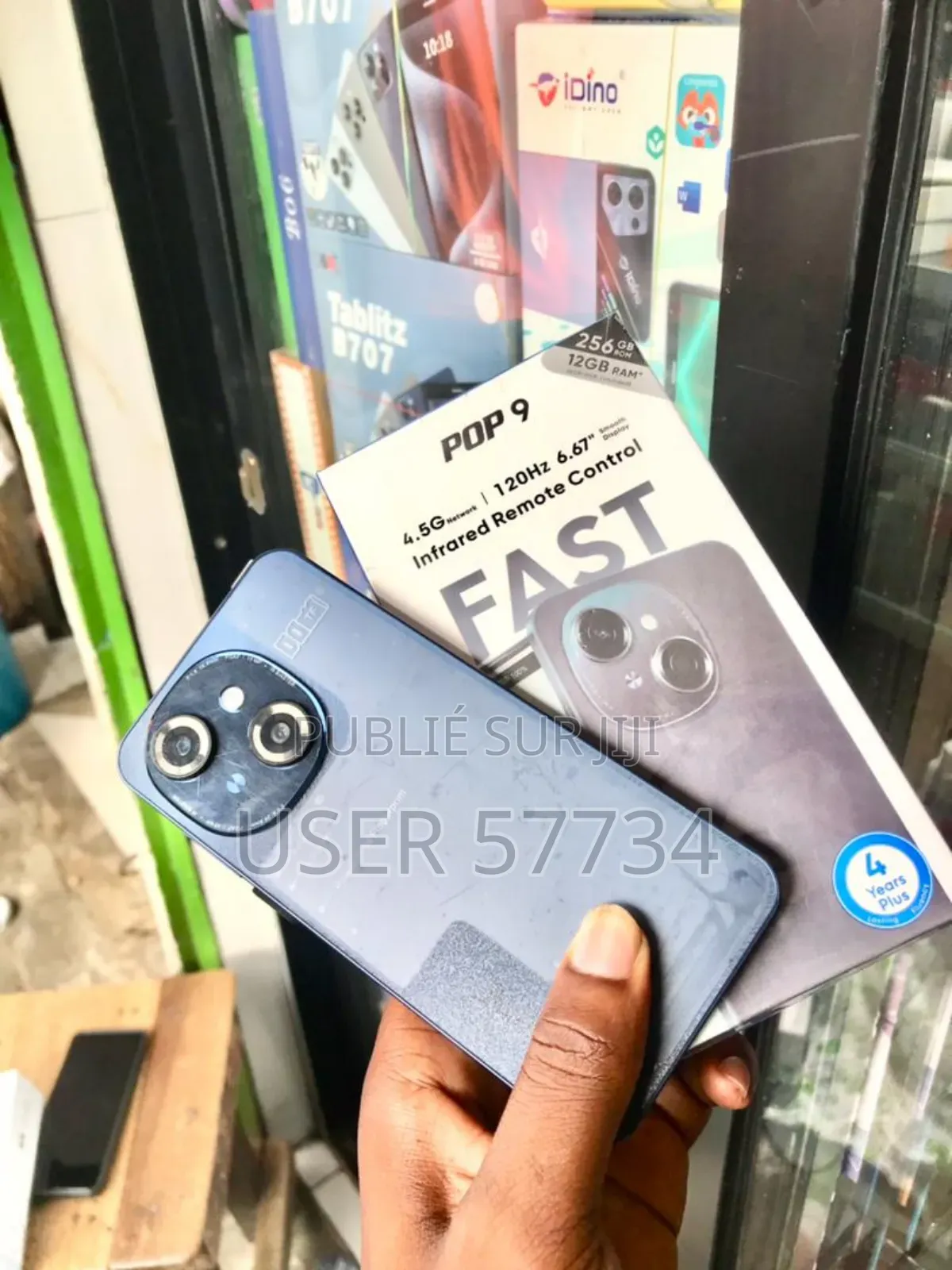 New Tecno Pop 9 64 GB Black