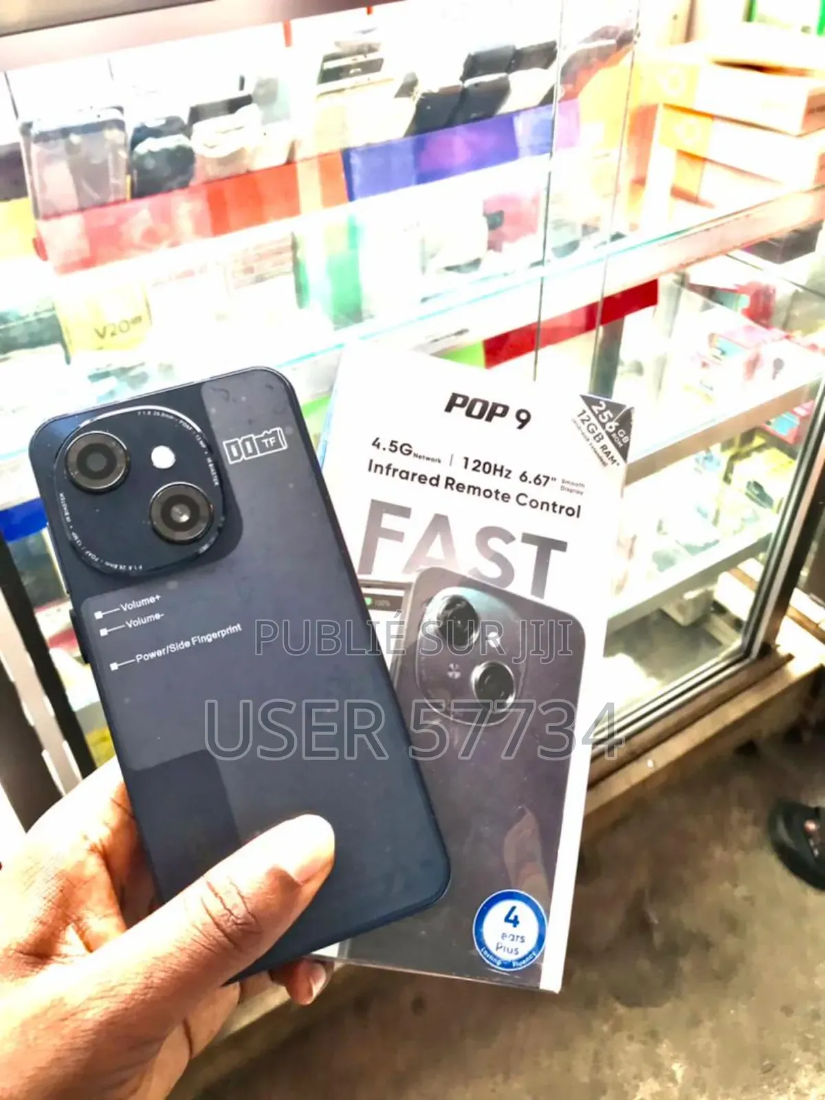 New Tecno Pop 9 64 GB Black