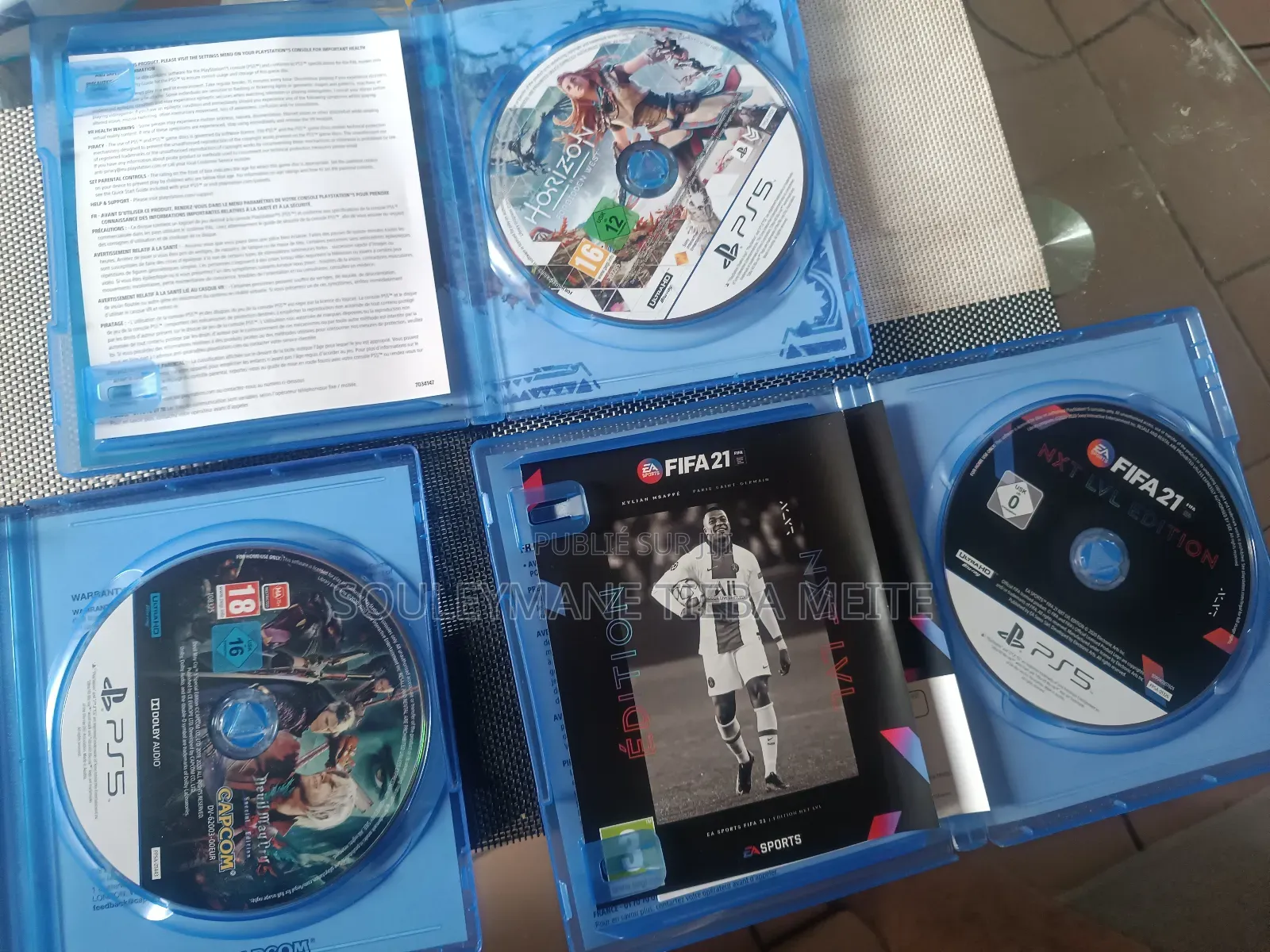 Cassettes De Jeux Ps5